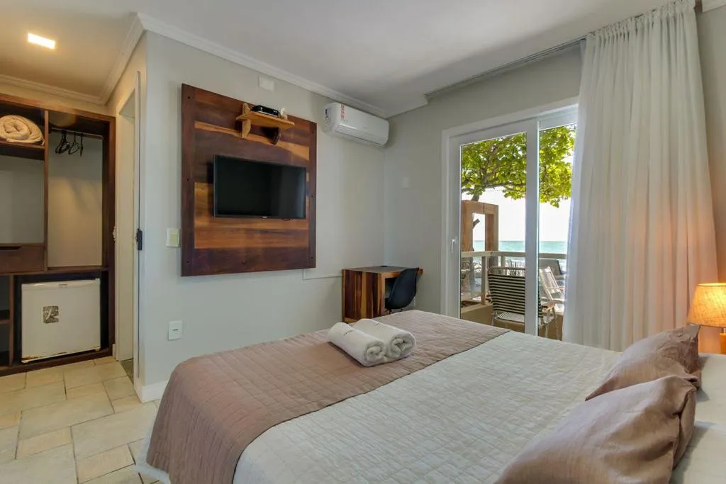 Bed in Pousada Vô Jaques