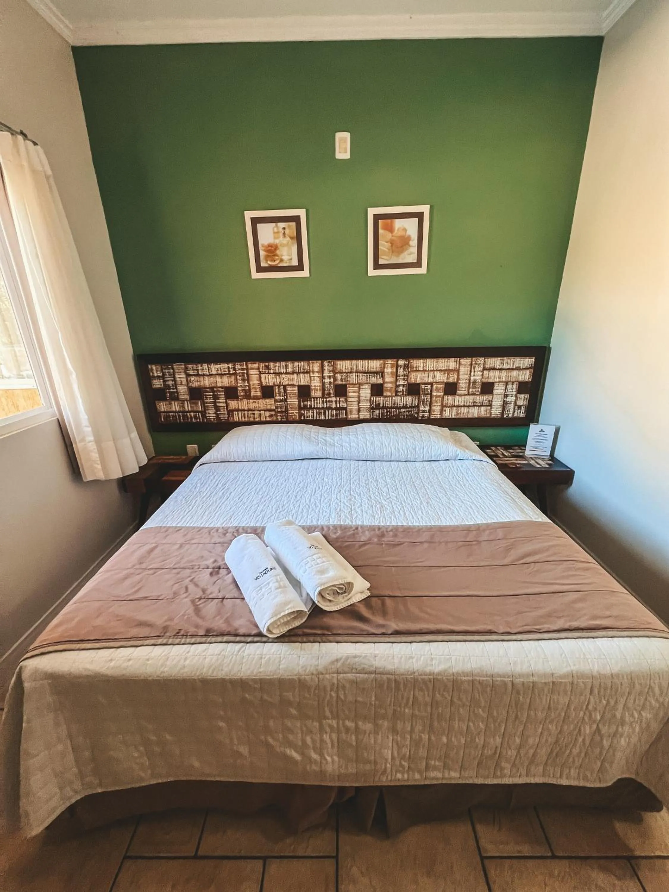 Bed in Pousada Vô Jaques