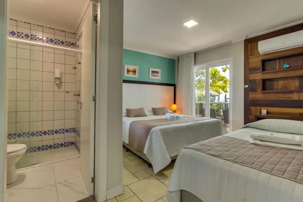 Bed in Pousada Vô Jaques