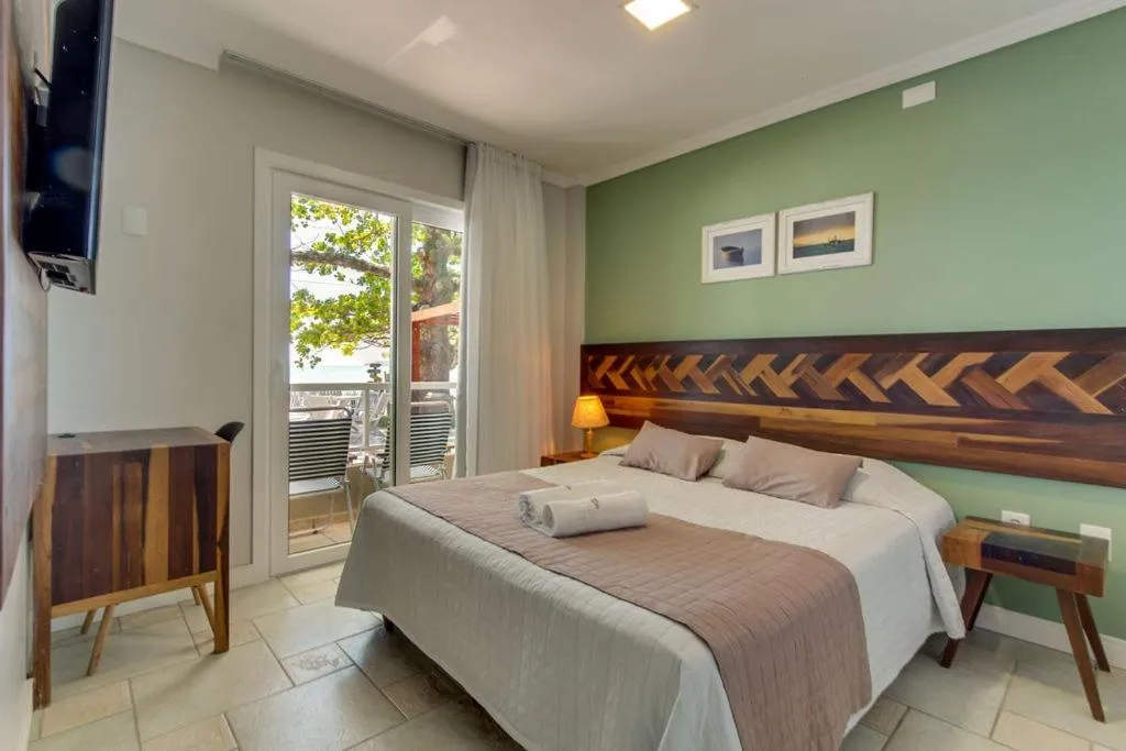 Bed in Pousada Vô Jaques