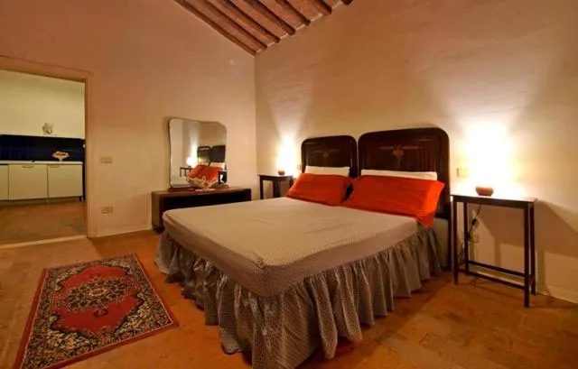 Bed in Agriturismo La Moraia