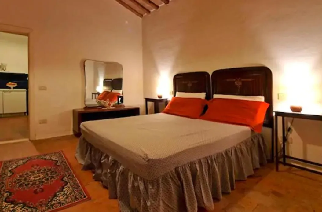 Bed in Agriturismo La Moraia