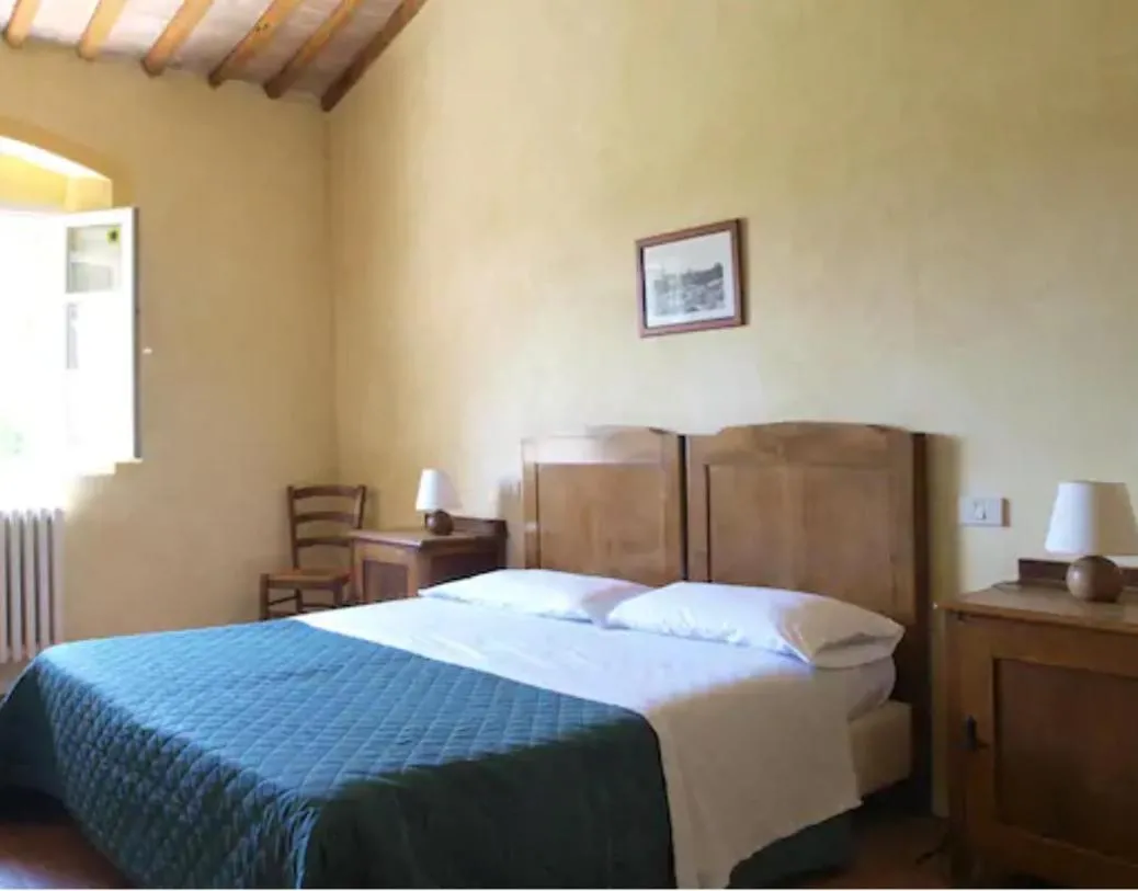 Bed in Agriturismo La Moraia