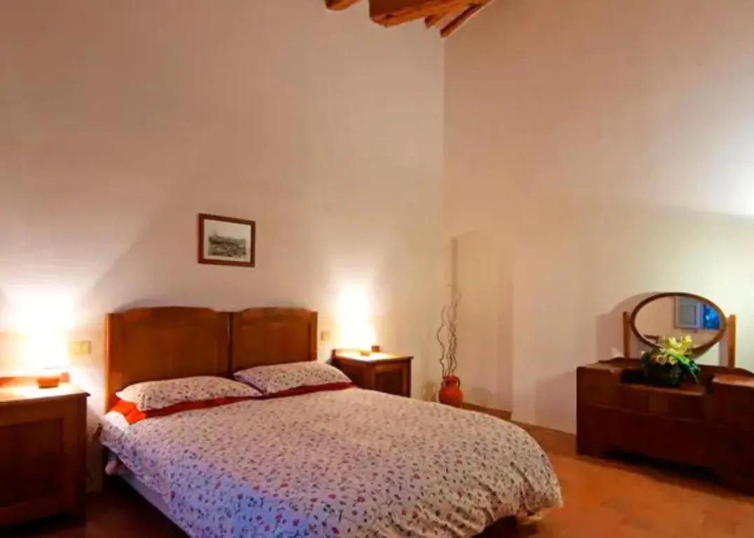 Bed in Agriturismo La Moraia