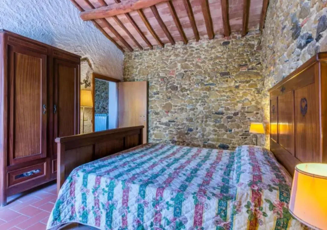 Bed in Agriturismo La Moraia