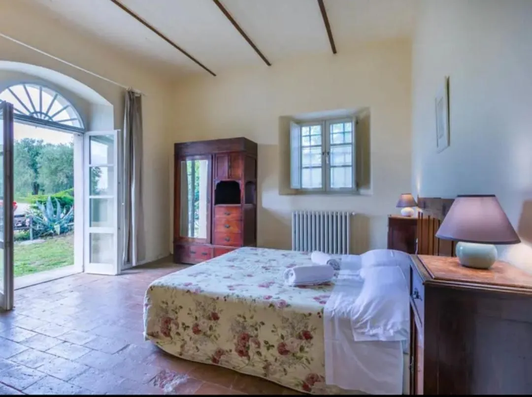 Bed in Agriturismo La Moraia