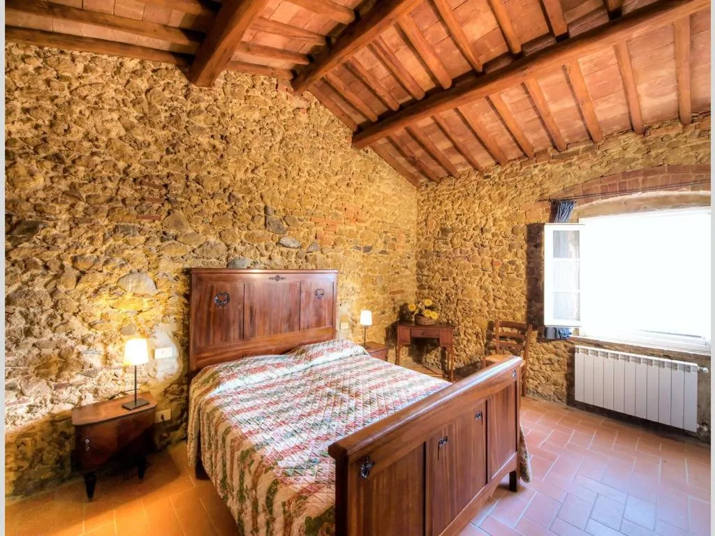 Bed in Agriturismo La Moraia