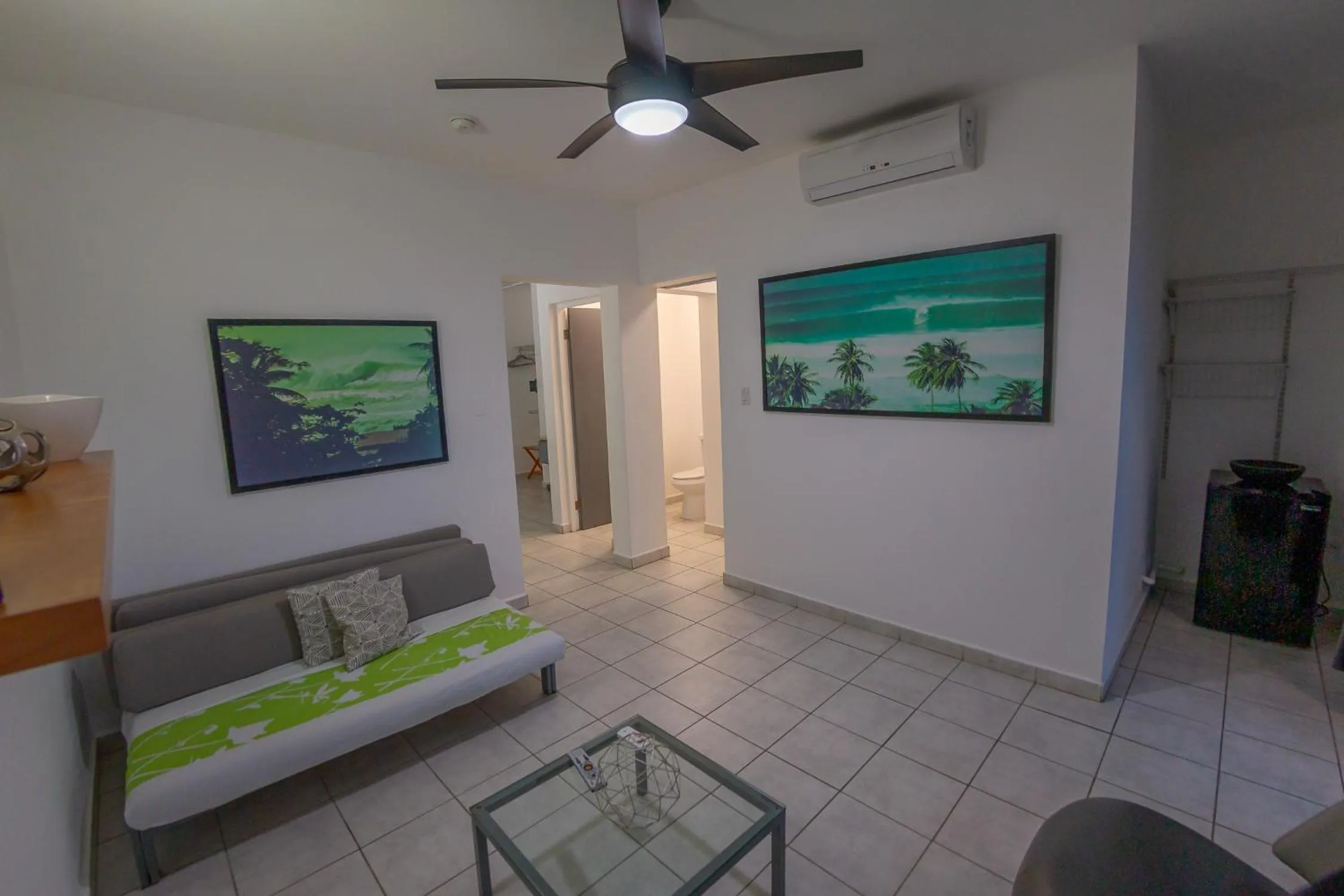 Living room in Casa Verde Hotel - Steps to the Beach, Pool, Restaurant & Bar