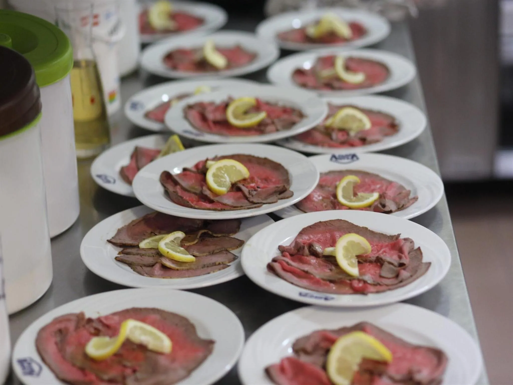Food close-up in Hotel Aurea