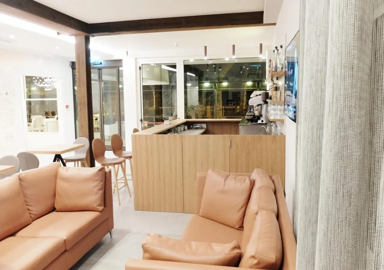 Lobby or reception in Hotel Aurea