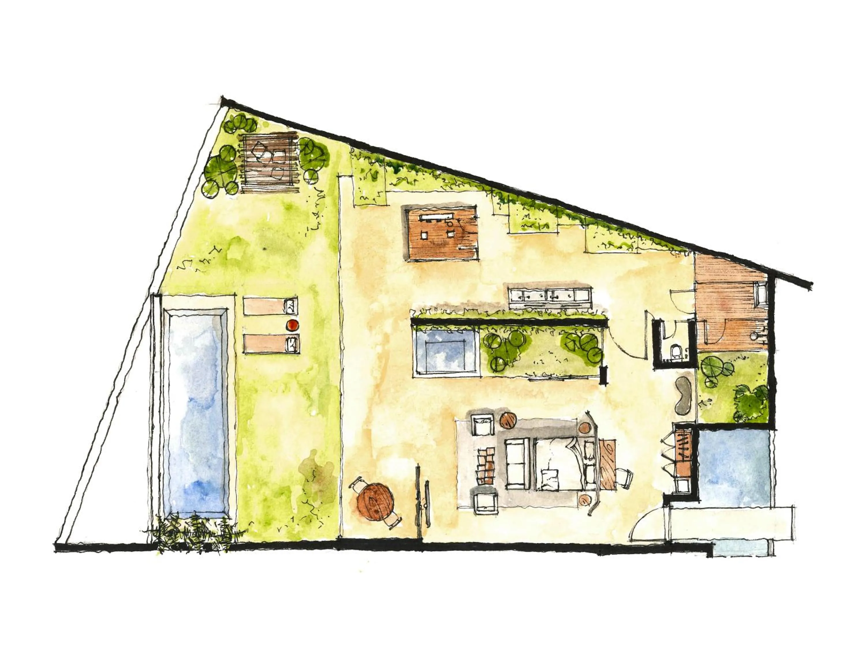 Floor plan in Carmel Taíba Exclusive Resort