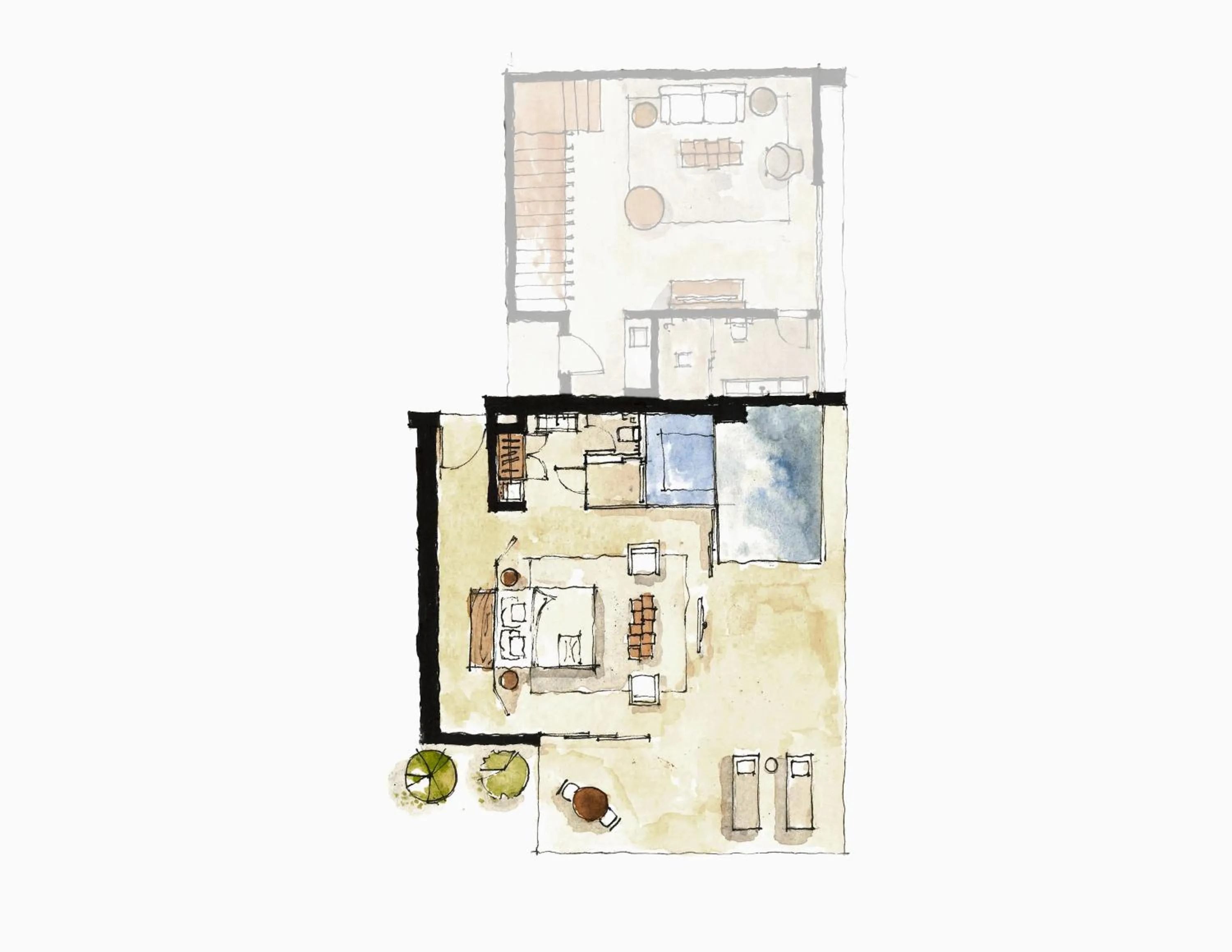 Floor plan in Carmel Taíba Exclusive Resort