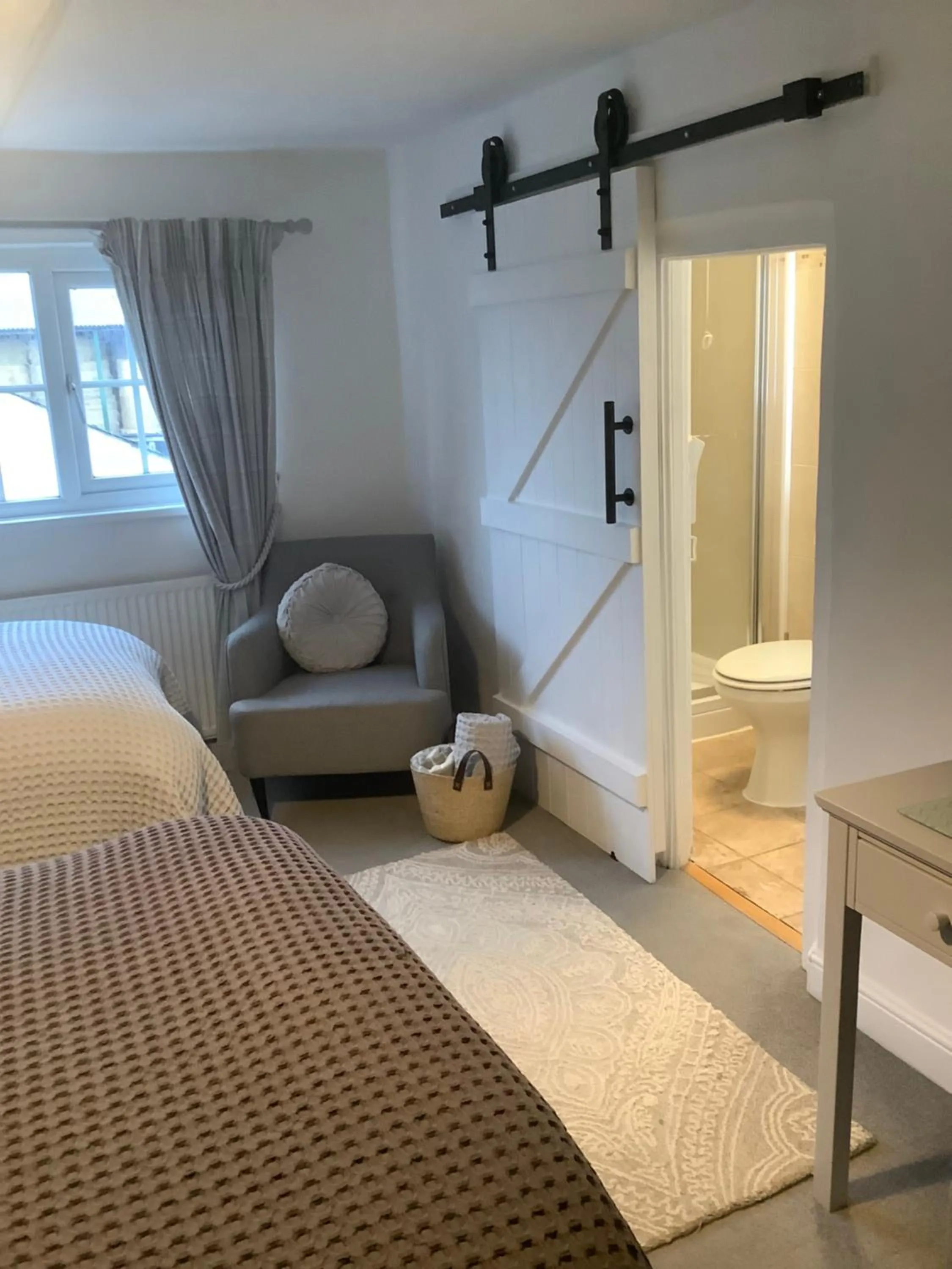 Bed in Birtles Farm Bed and Breakfast