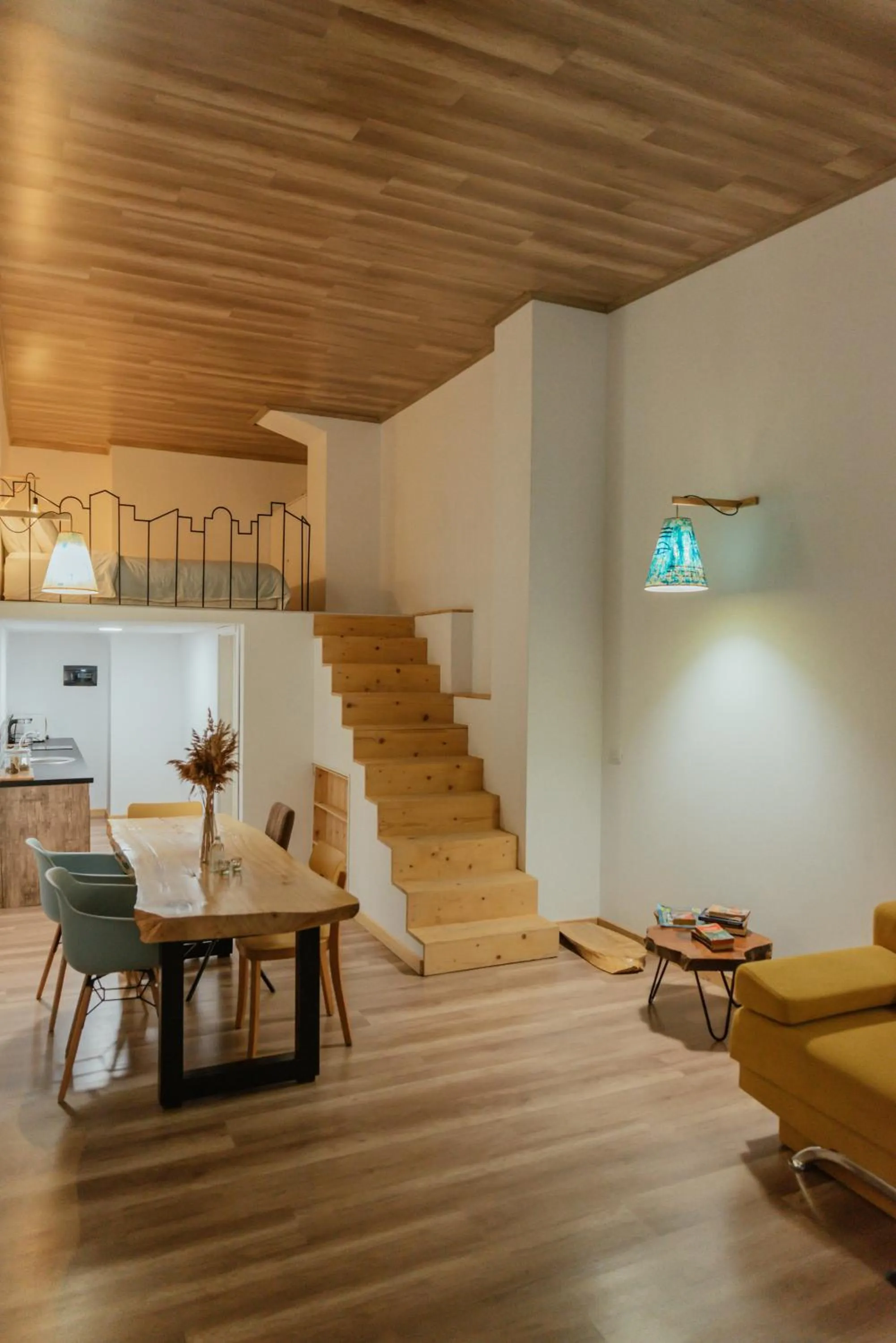 Kitchen or kitchenette in Sun&Moon Ohridlake Apartments