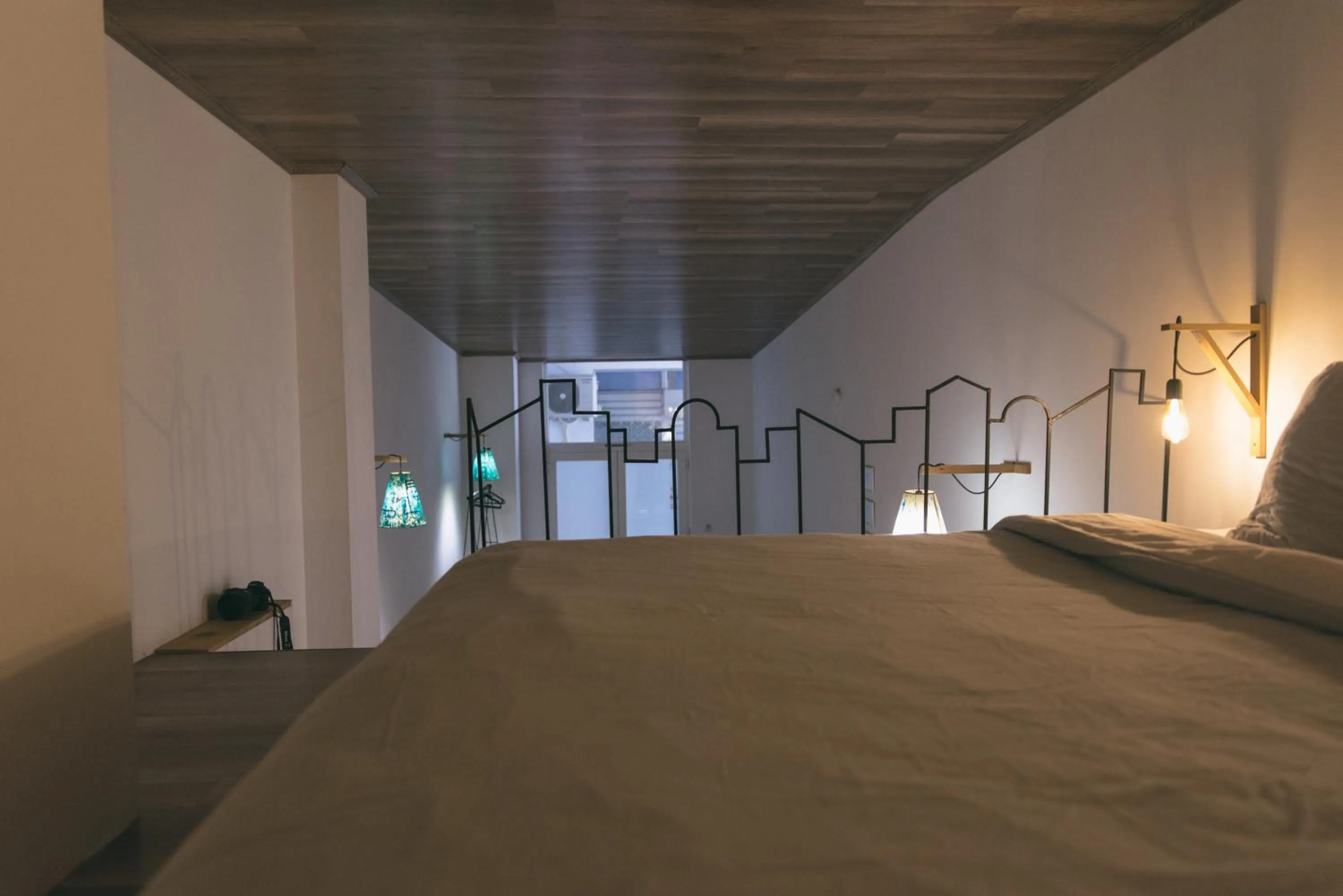 Bed in Sun&Moon Ohridlake Apartments