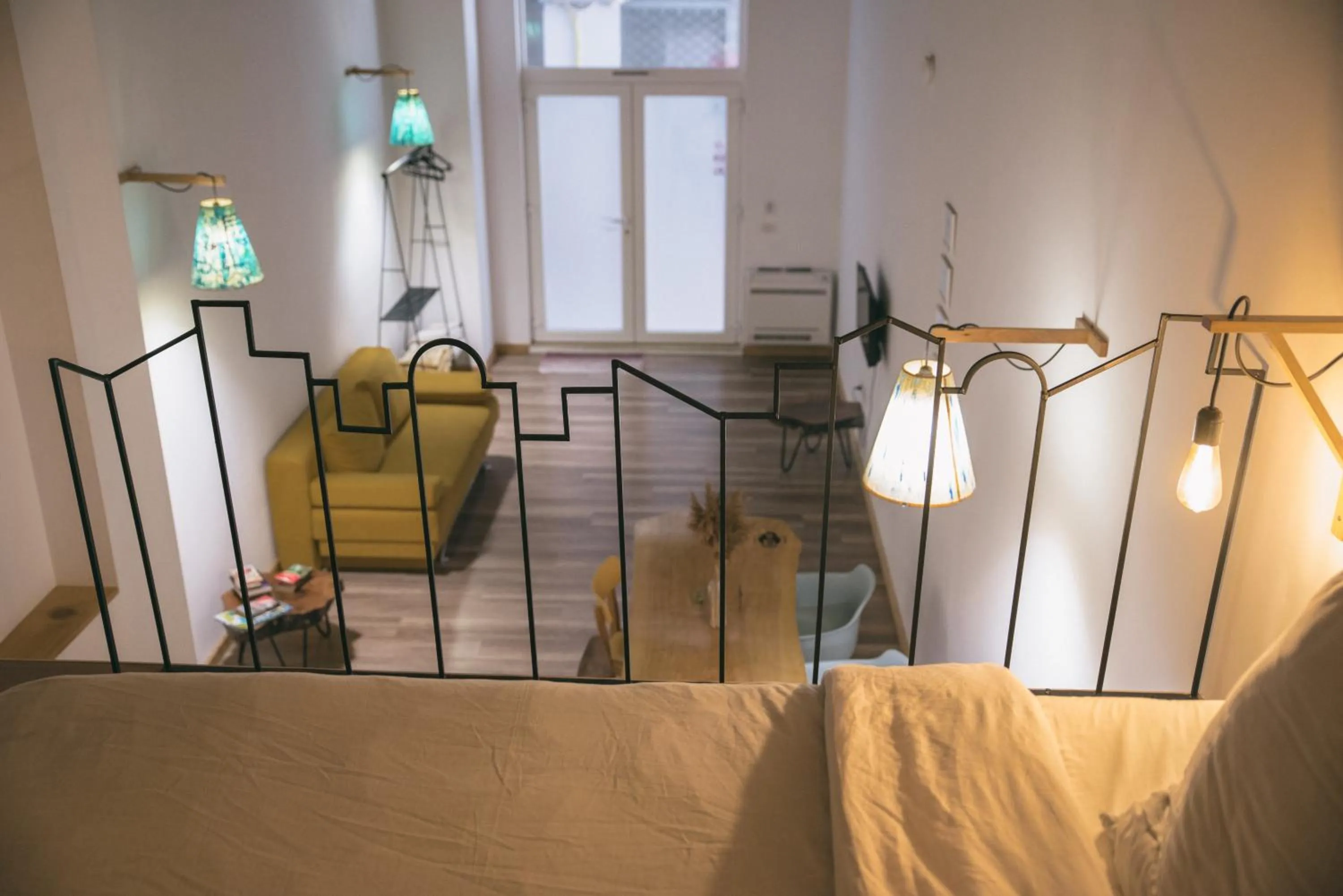 Photo of the whole room, Bed in Sun&Moon Ohridlake Apartments