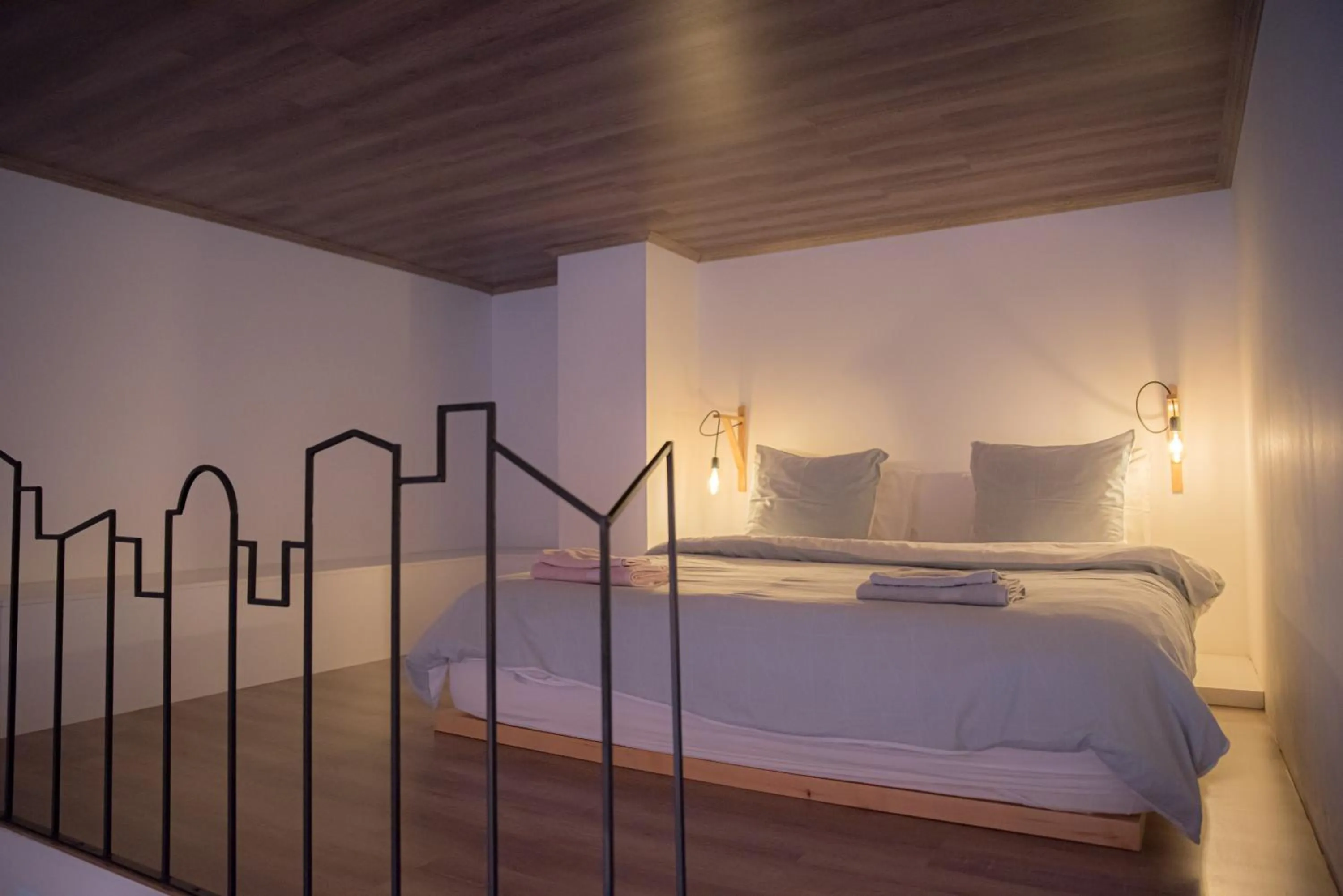 Bedroom, Bed in Sun&Moon Ohridlake Apartments