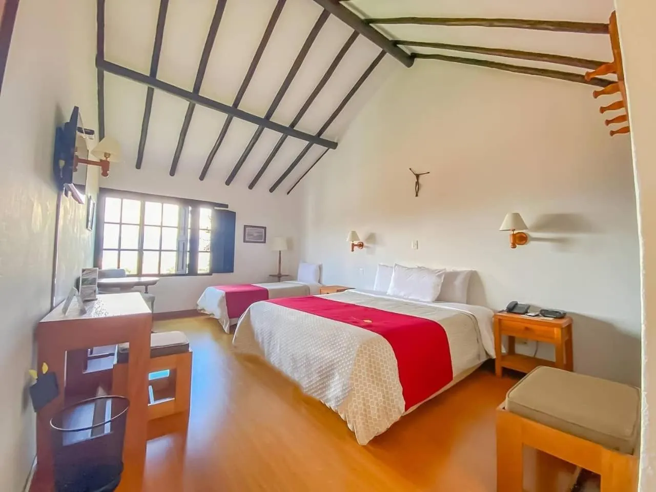 Bed in Hospederia Centro de Convenciones Duruelo