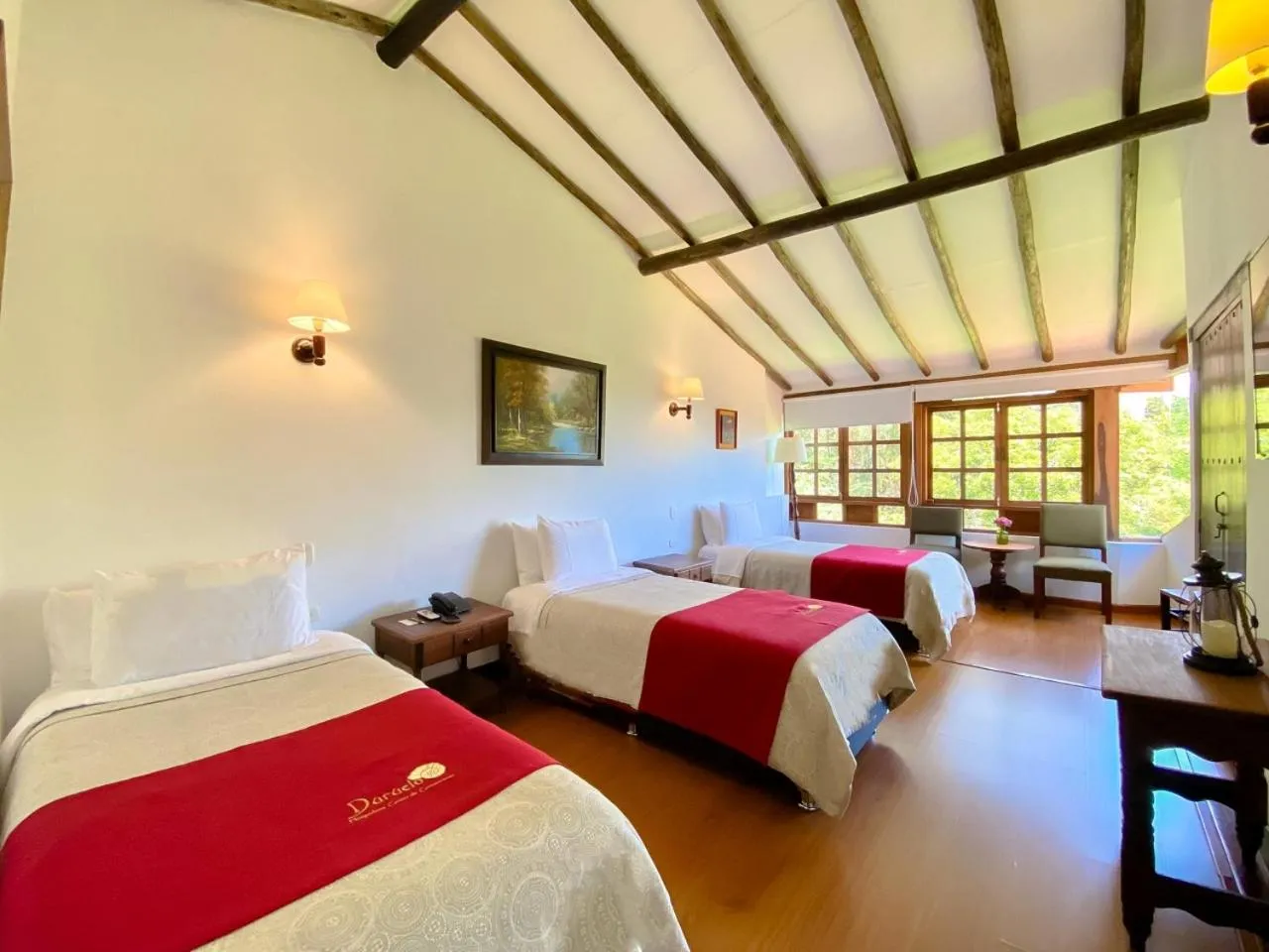 Property building, Bed in Hospederia Centro de Convenciones Duruelo