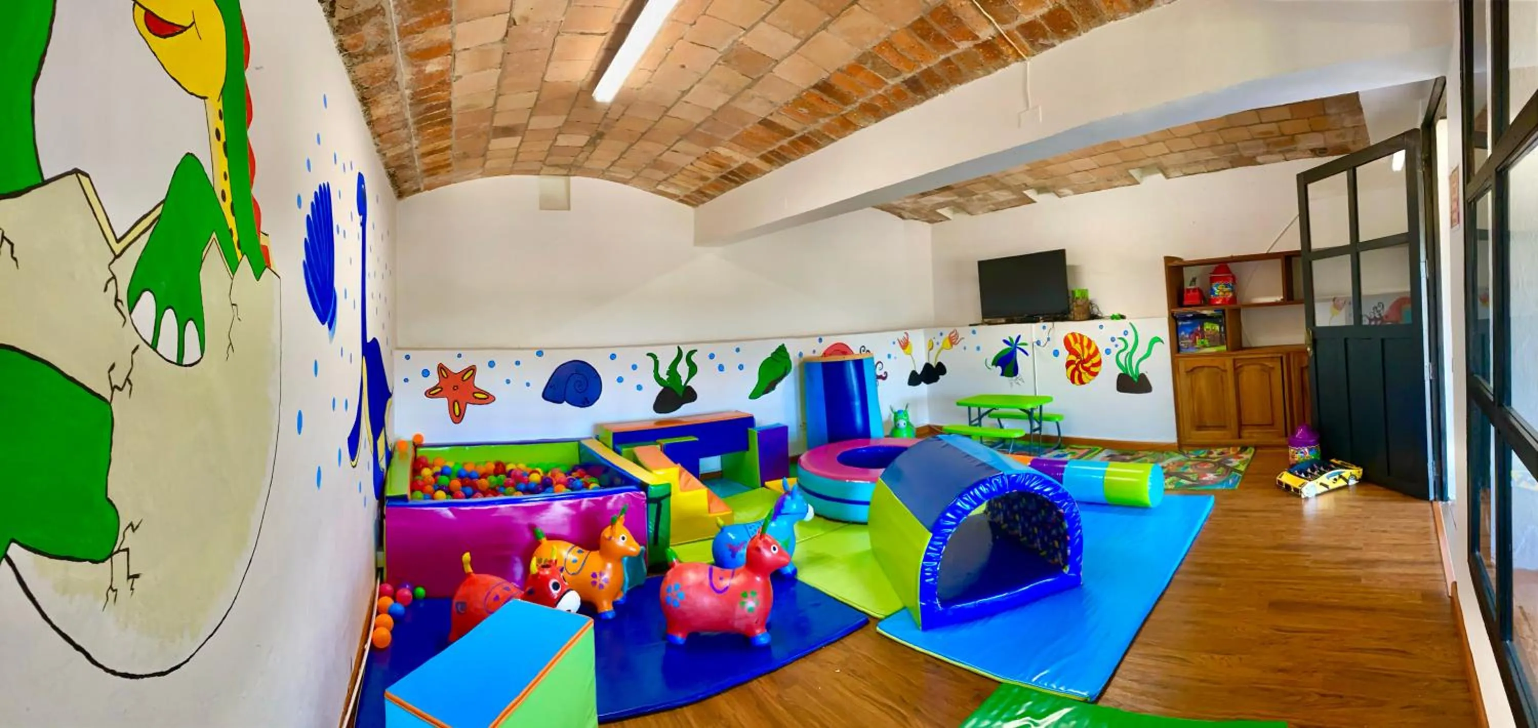 Children play ground in Hospederia Centro de Convenciones Duruelo