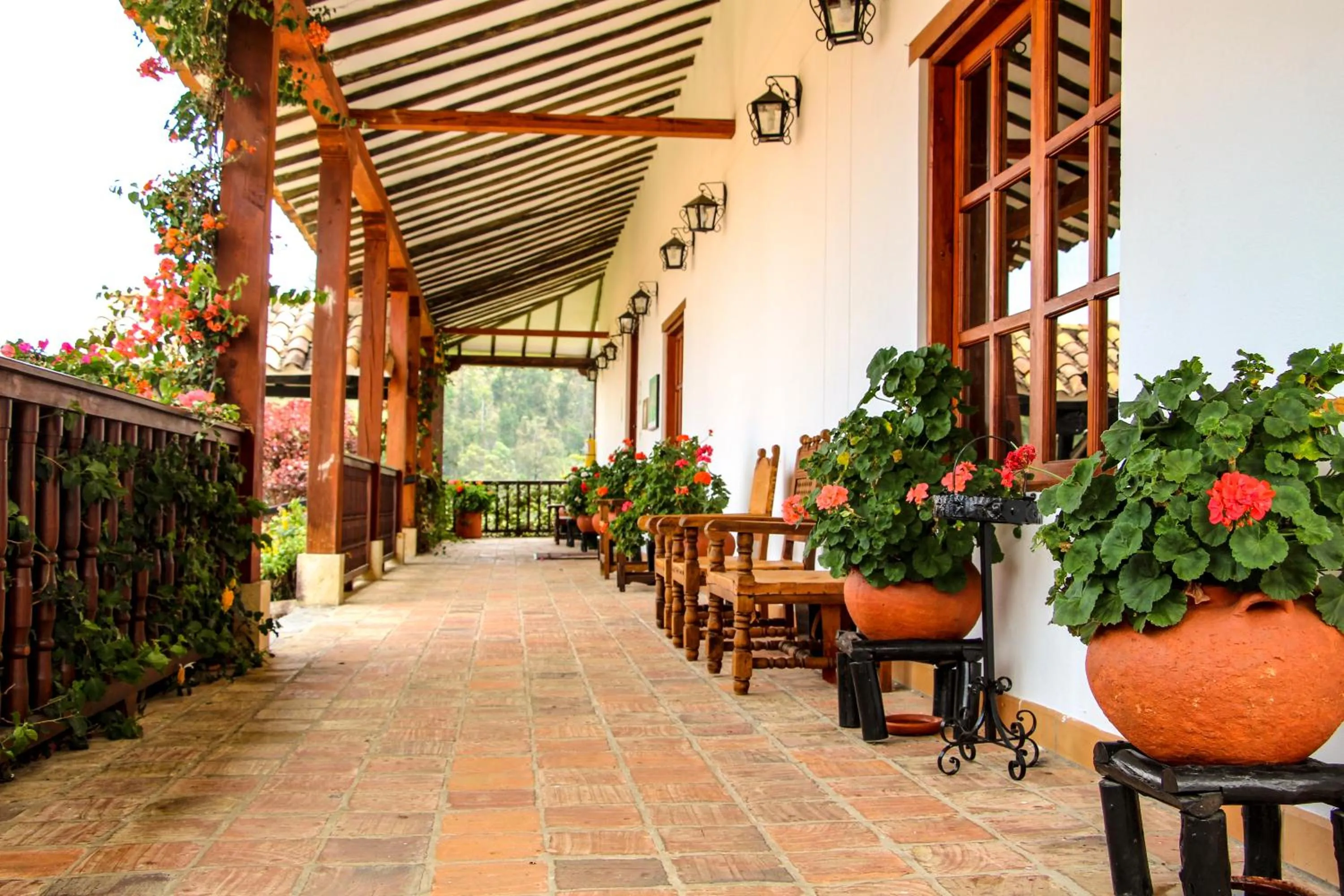 Property building in Hospederia Centro de Convenciones Duruelo