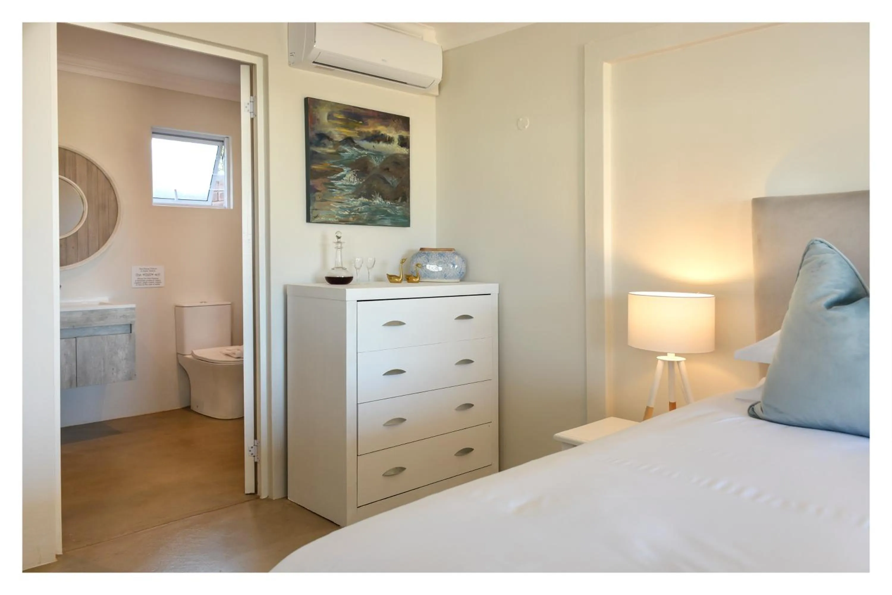 Bathroom, Bed in 66 On Monzali 4 Star Luxury Guesthouse