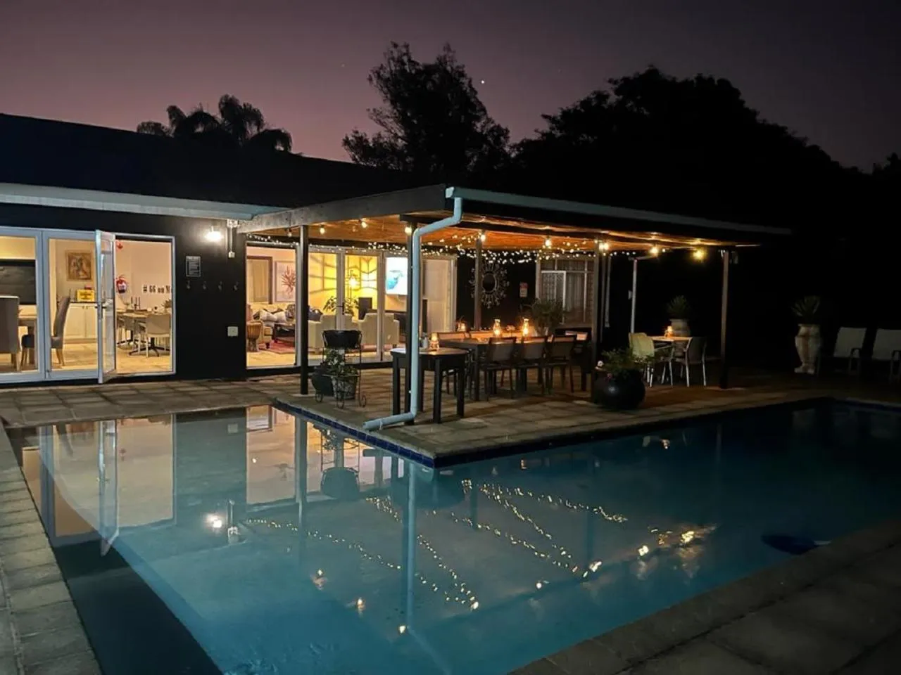 Patio in 66 On Monzali 4 Star Luxury Guesthouse