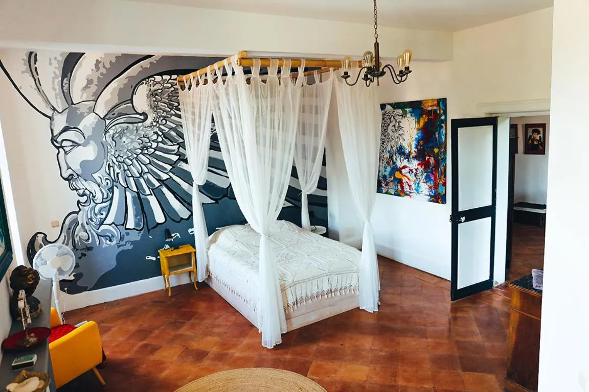 Bed in La Maison du Saula