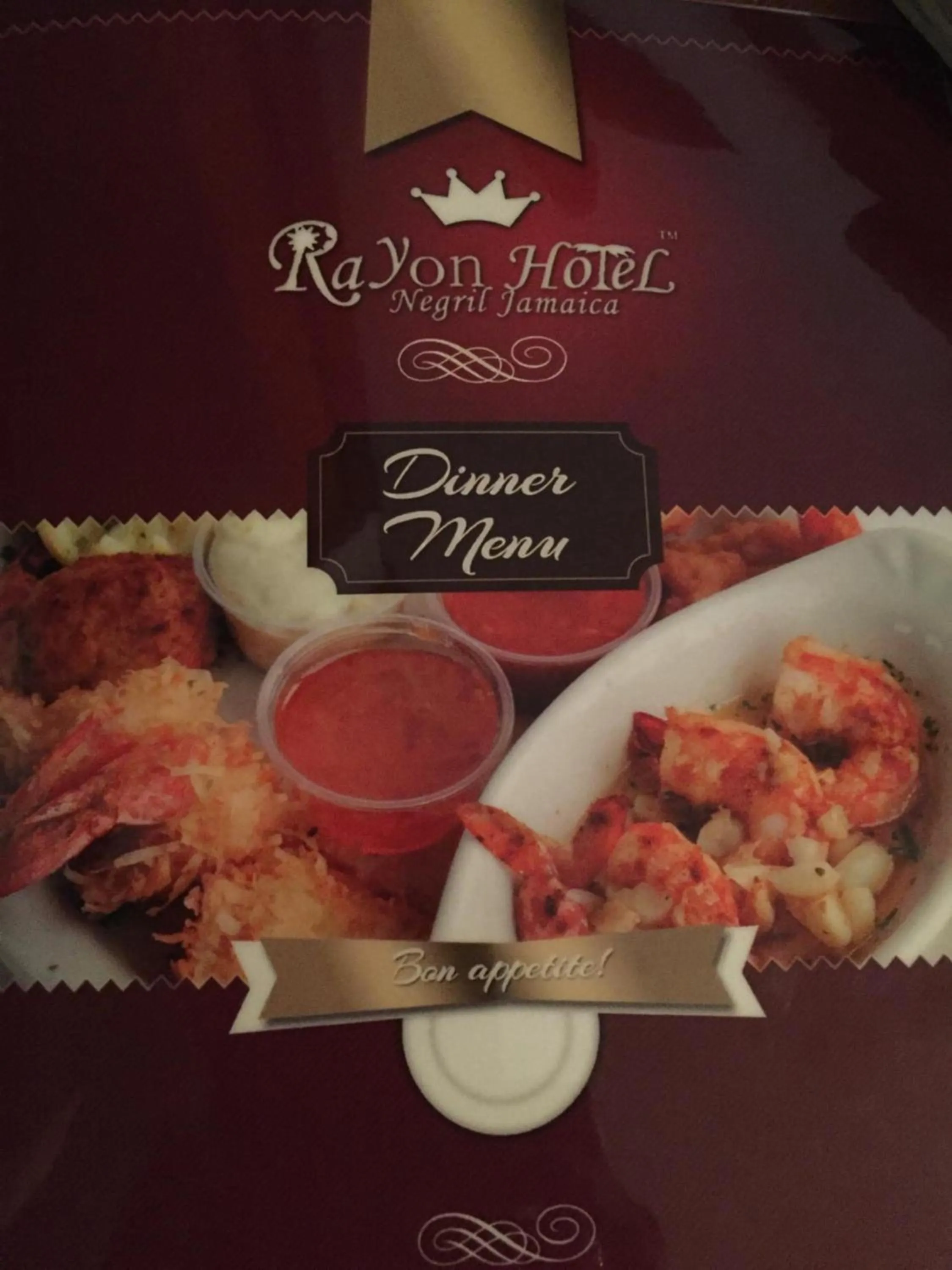 Dinner in Rayon Hotel