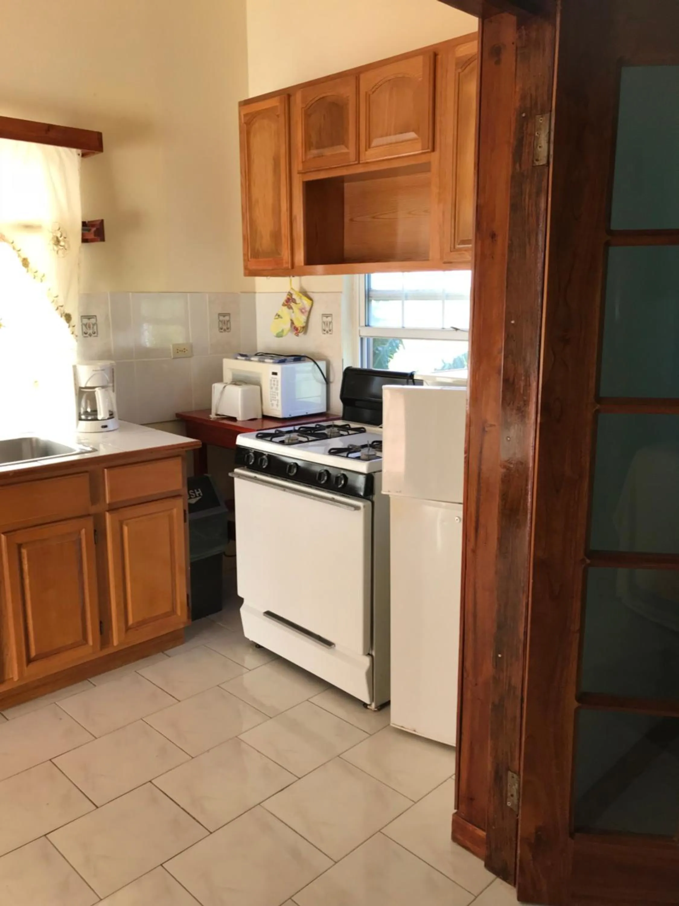 Kitchen or kitchenette in Rayon Hotel