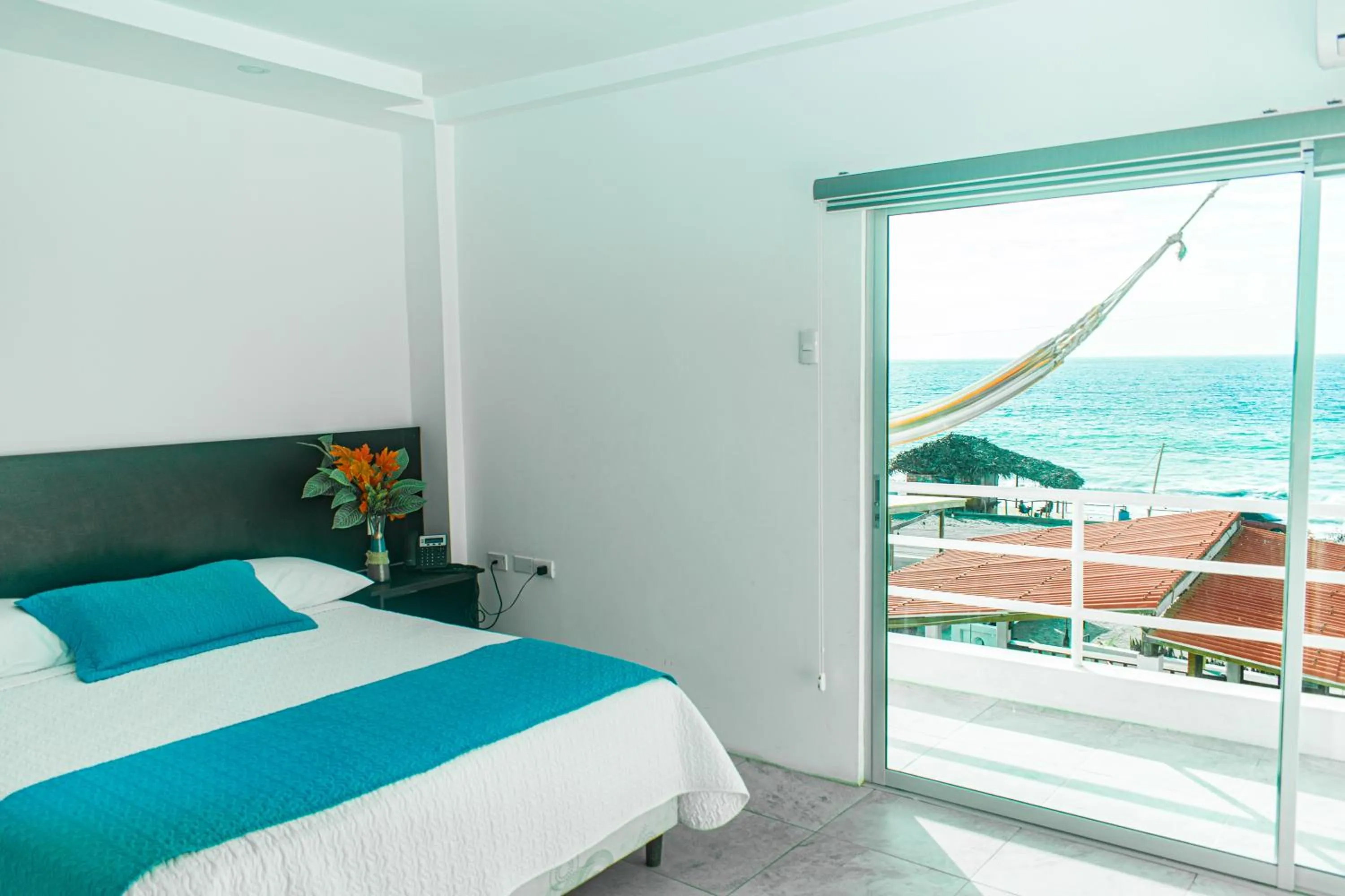Bed in Villa Kite