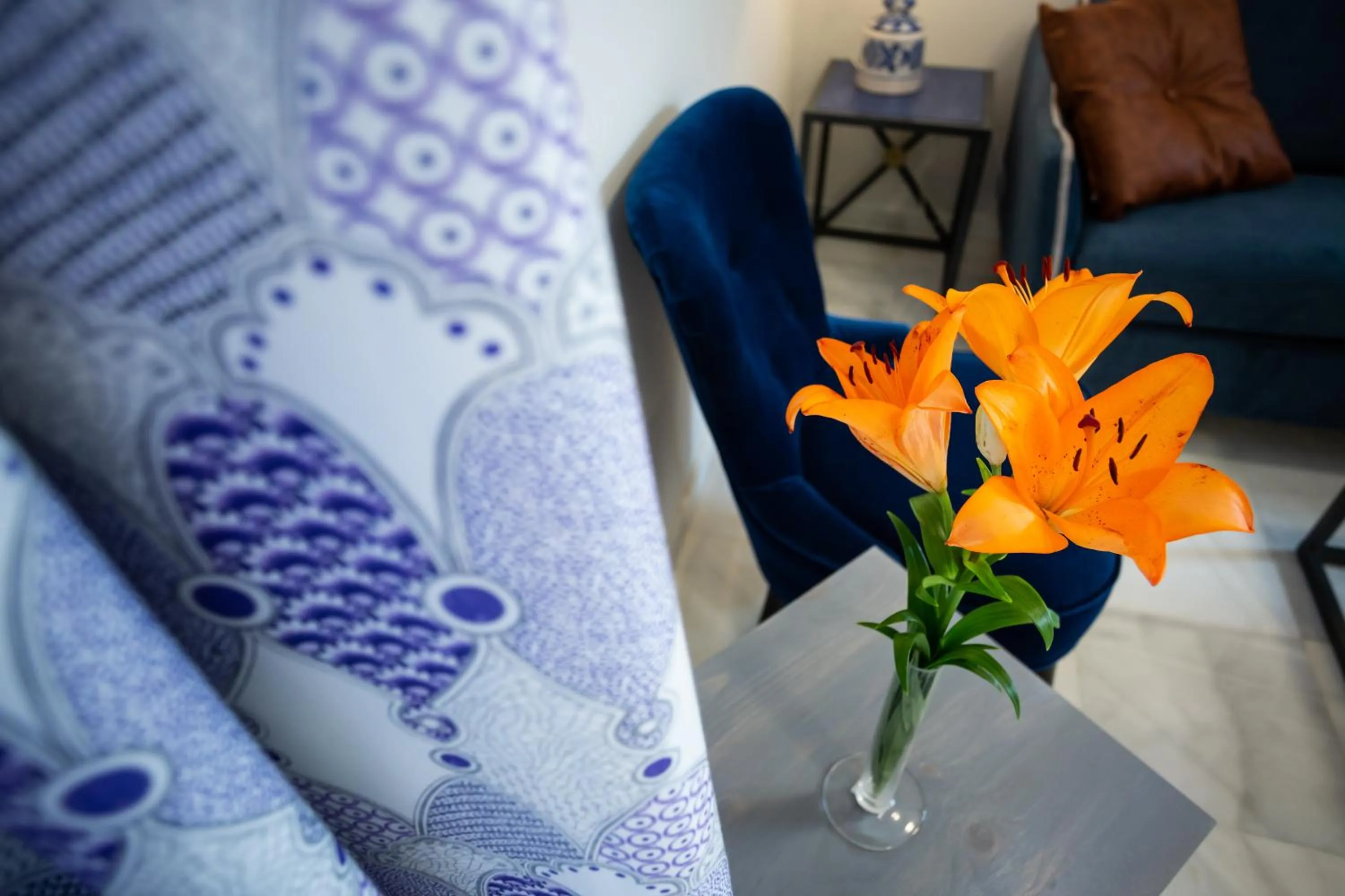 Living room in Plazuela del Carbón Suites