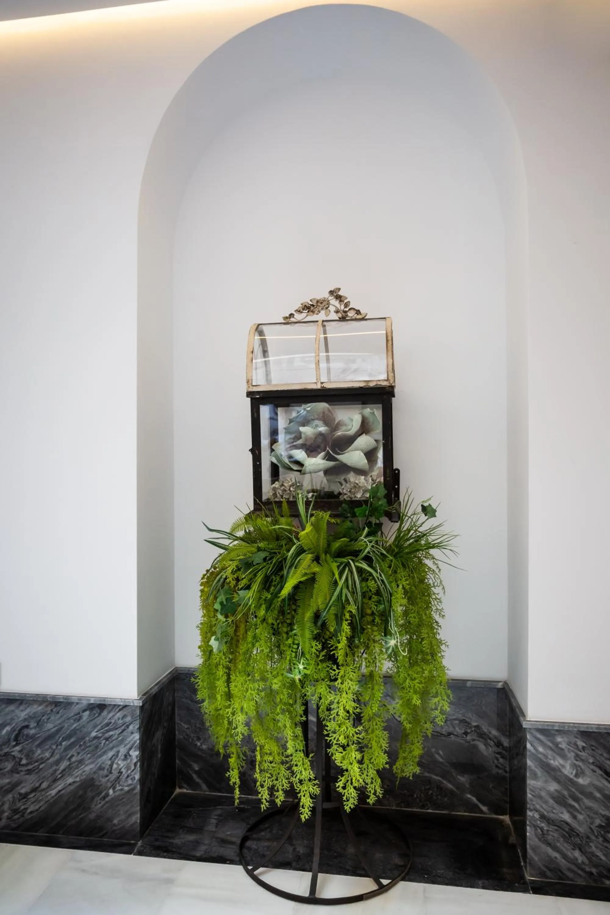 Patio in Plazuela del Carbón Suites