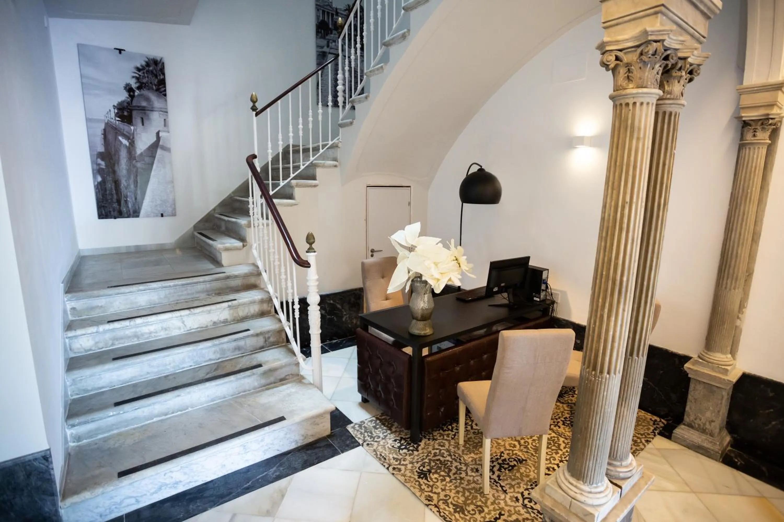 Living room in Plazuela del Carbón Suites