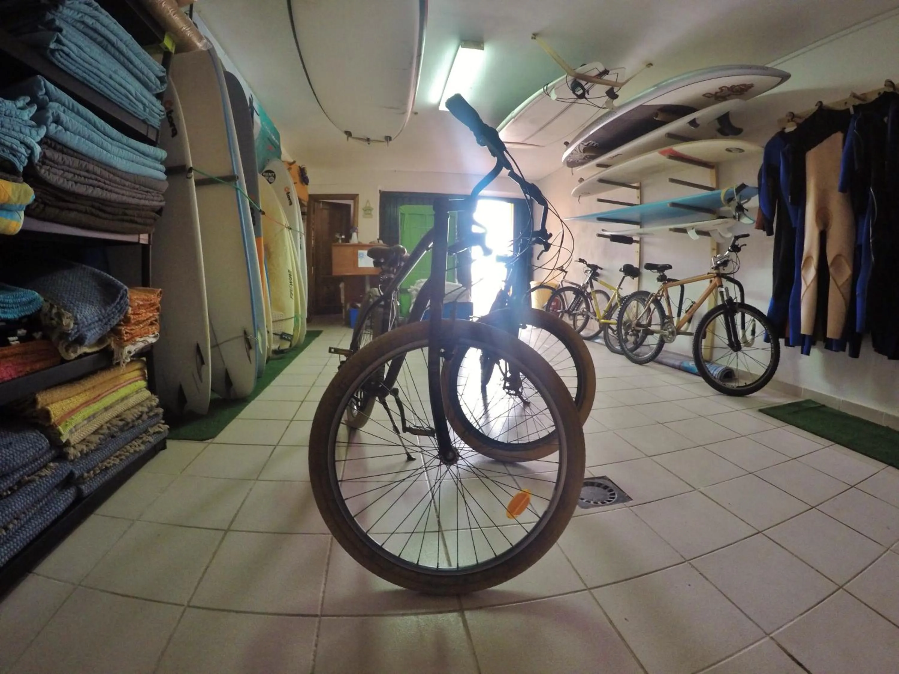 Property building in Supertubos Beach Hostel