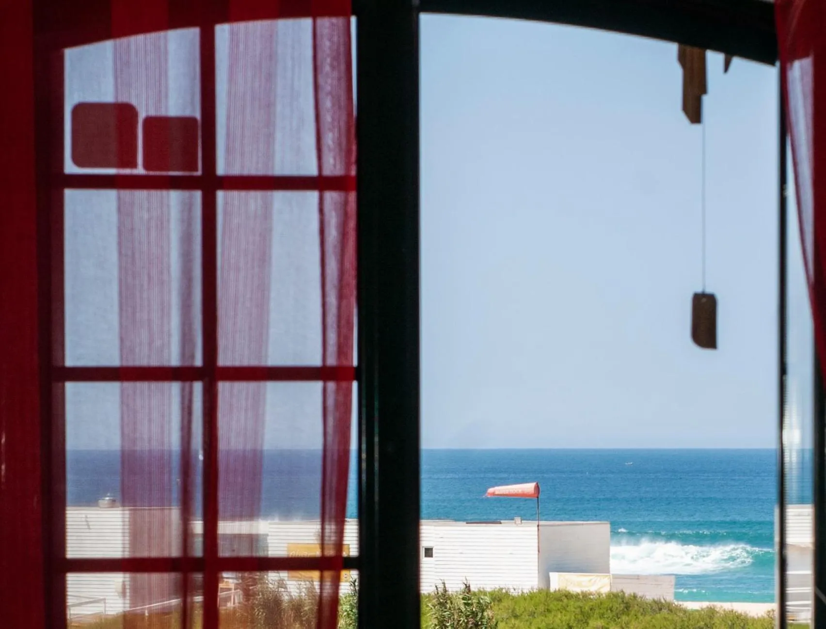 Bedroom in Supertubos Beach Hostel