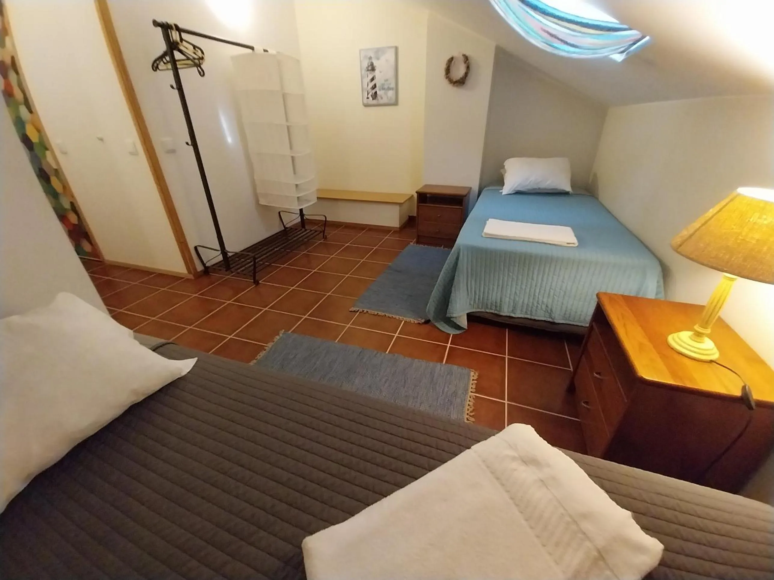 Bed in Supertubos Beach Hostel