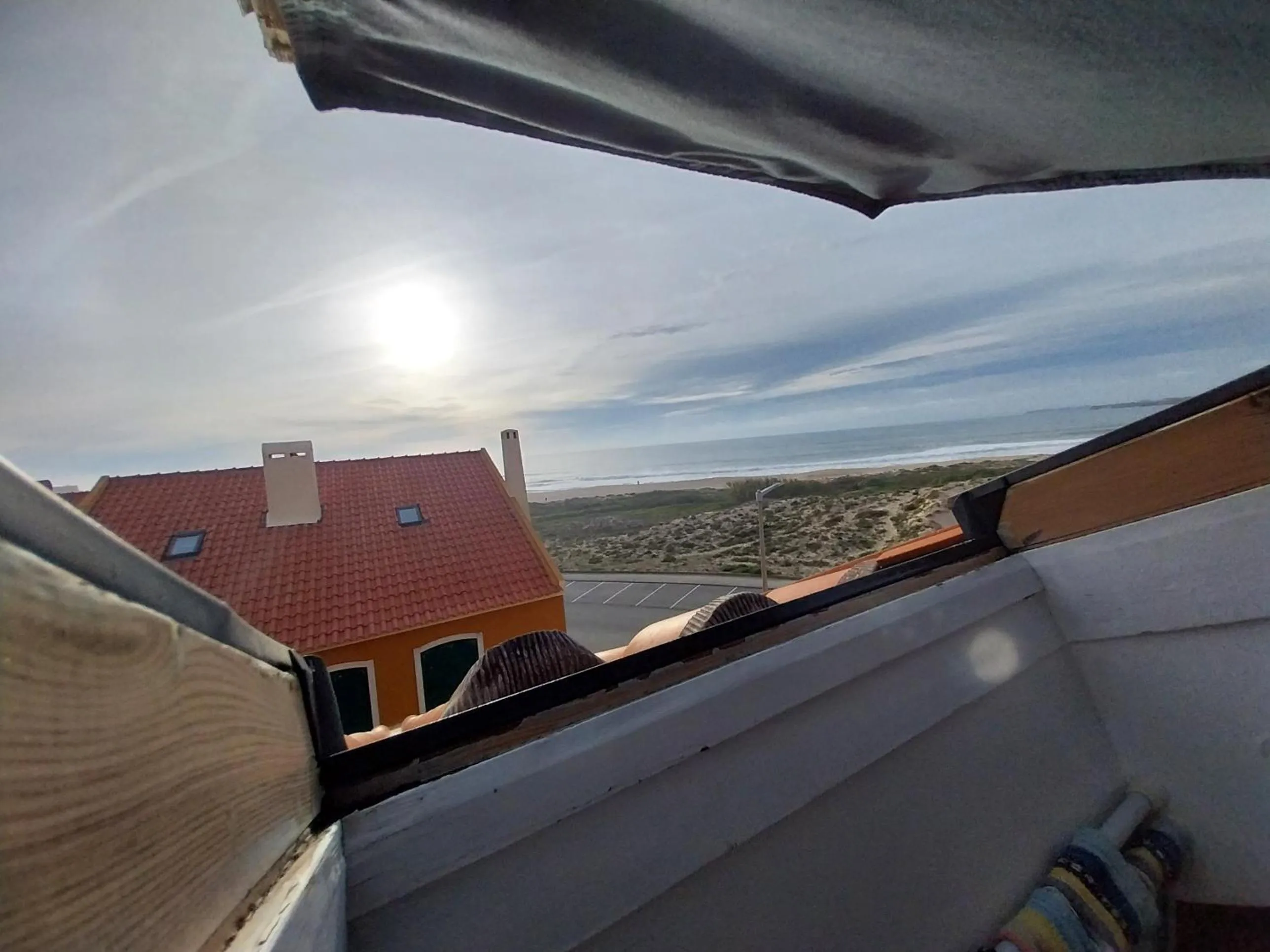 View (from property/room) in Supertubos Beach Hostel