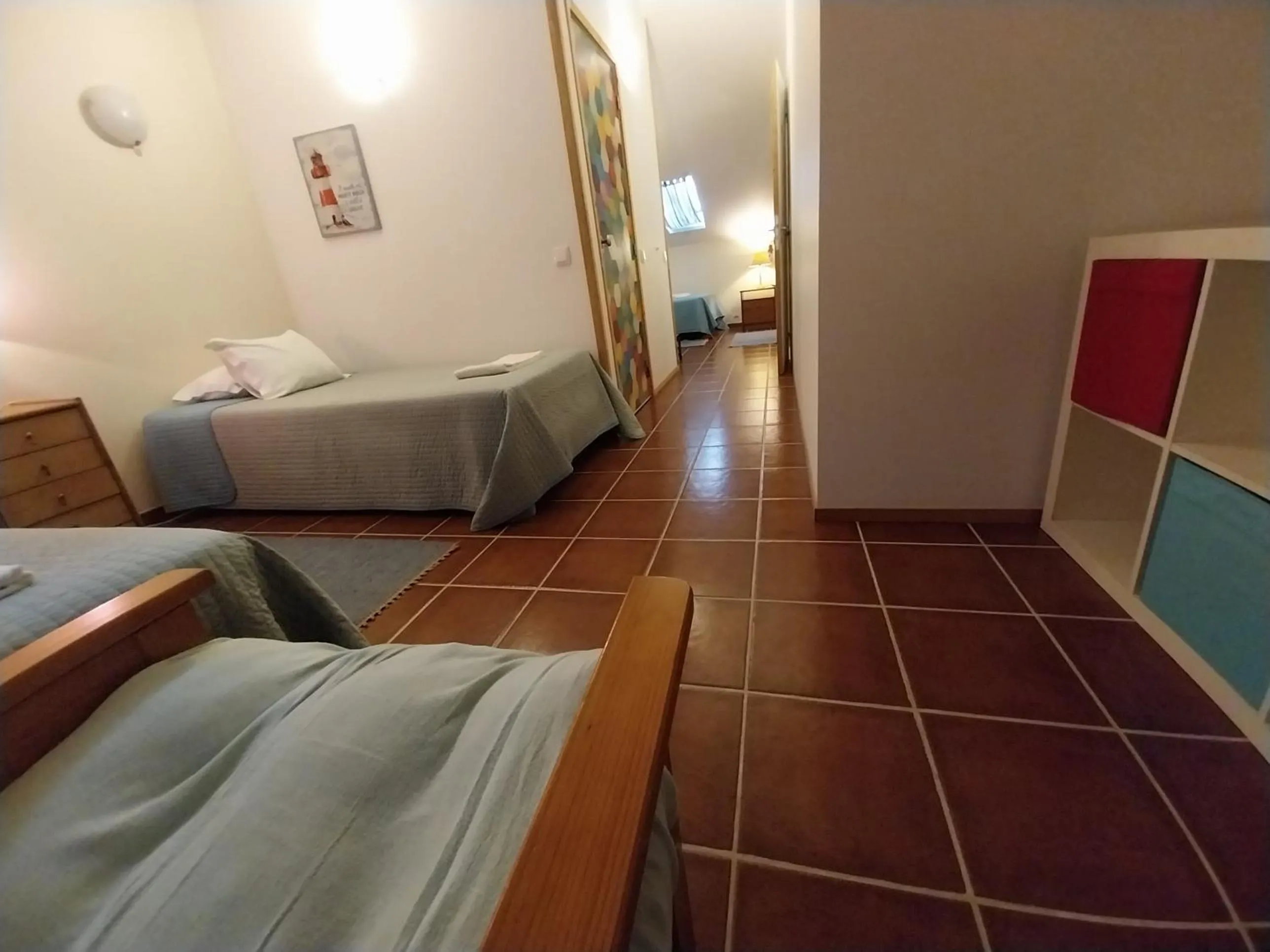 Bed in Supertubos Beach Hostel