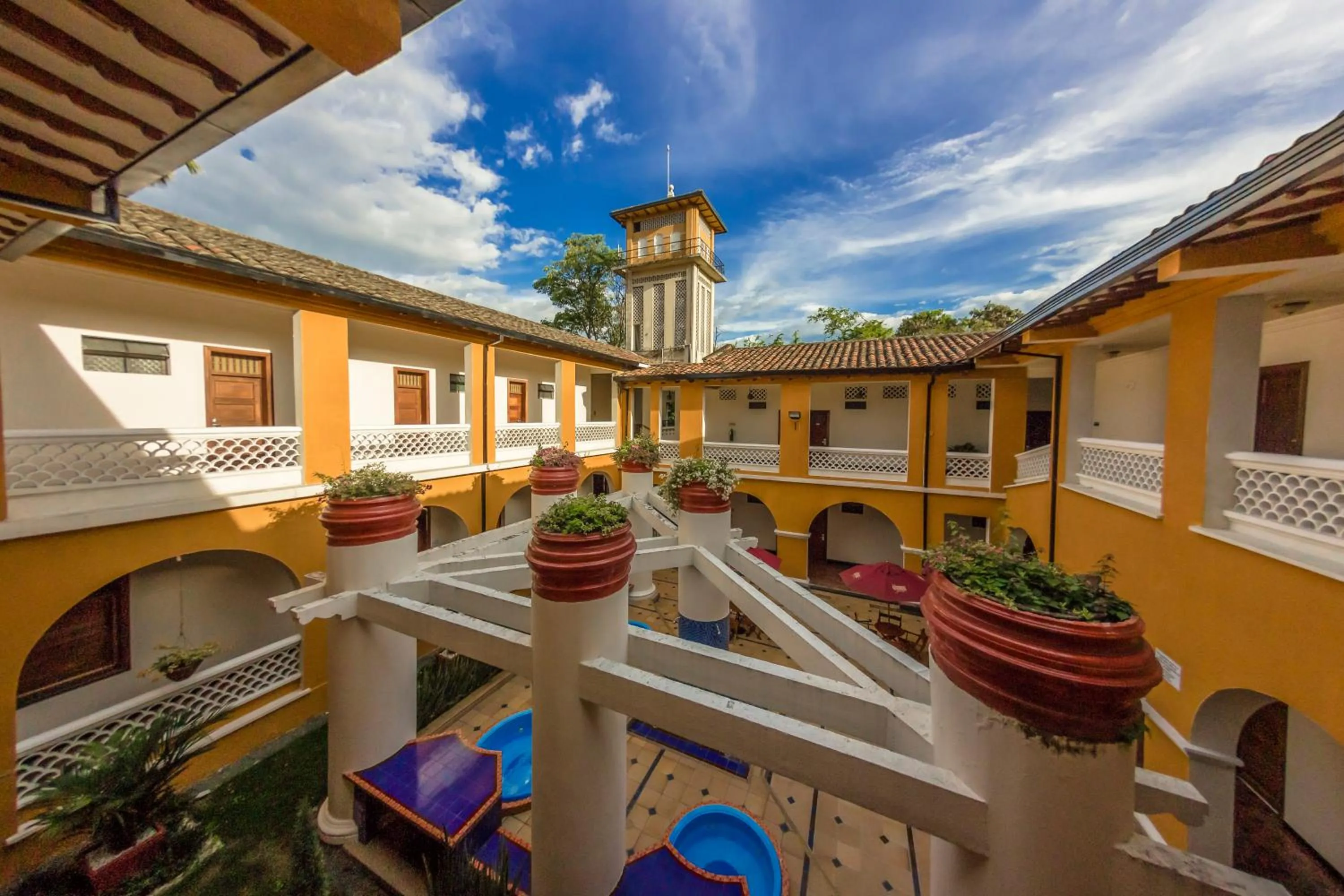 Balcony/Terrace in Hotel Guadalajara