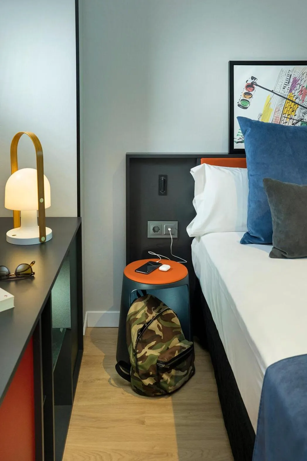 Bed in The Oliver Apartamentos