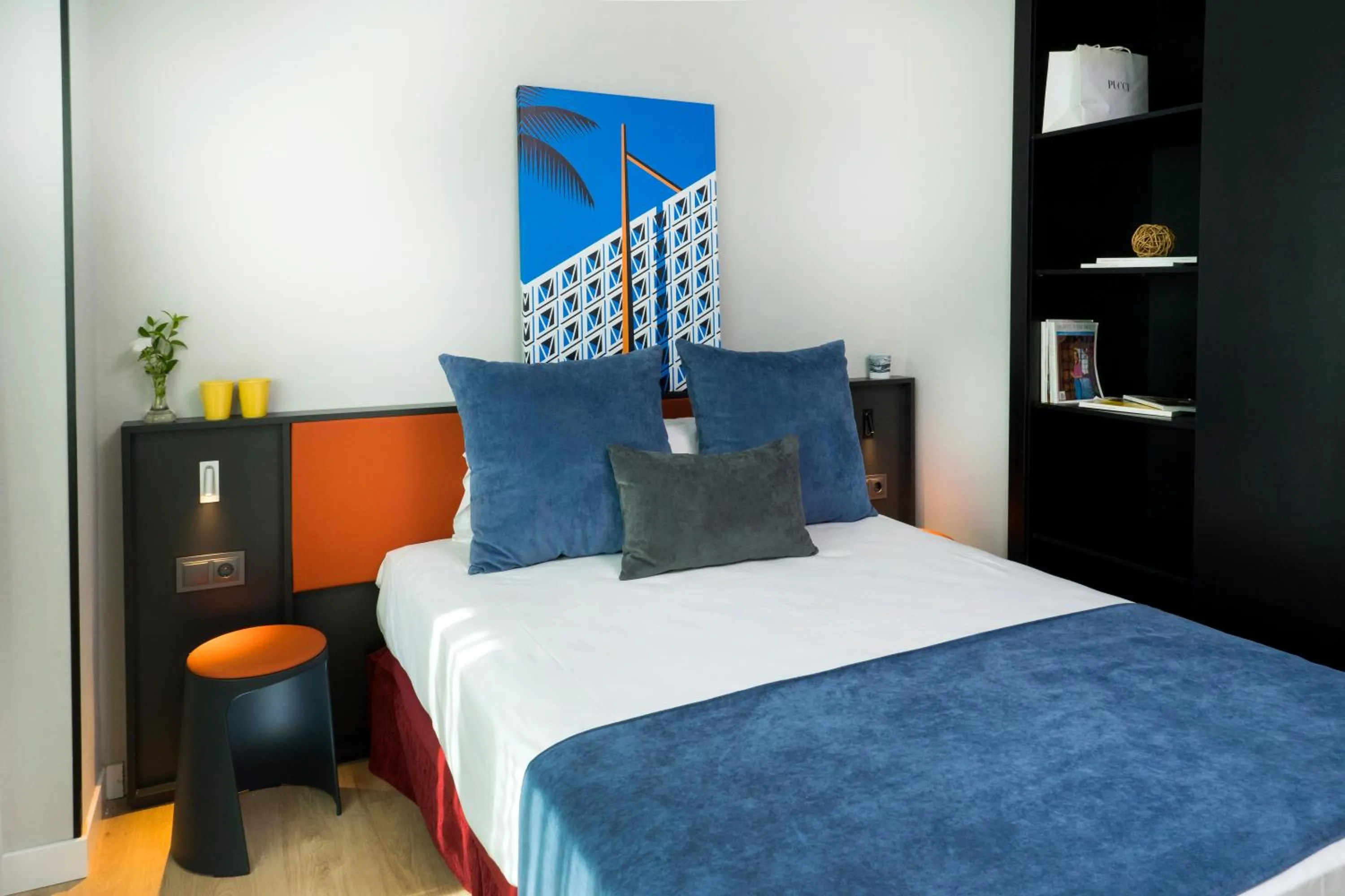 Bed in The Oliver Apartamentos