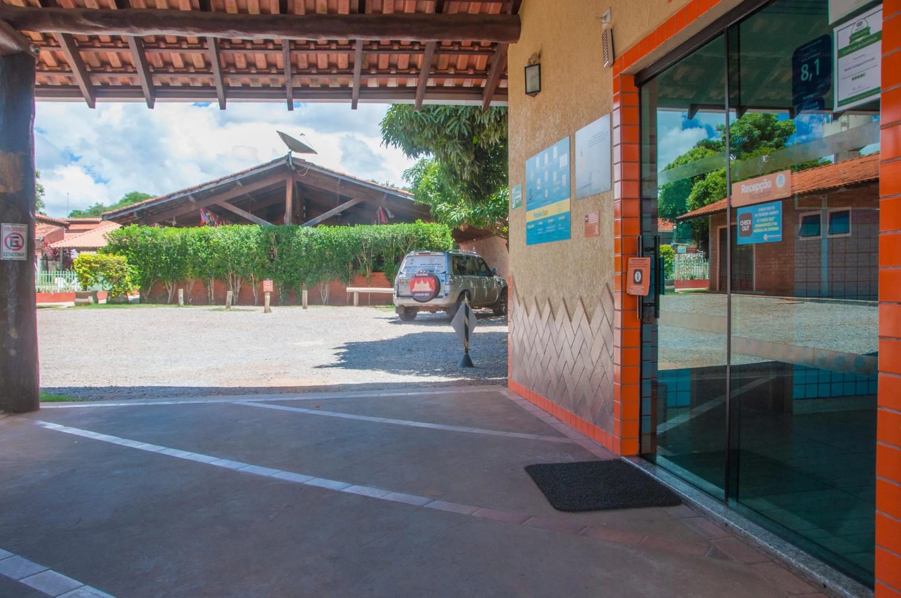 Facade/entrance in Bonito HI Hostel e Pousada