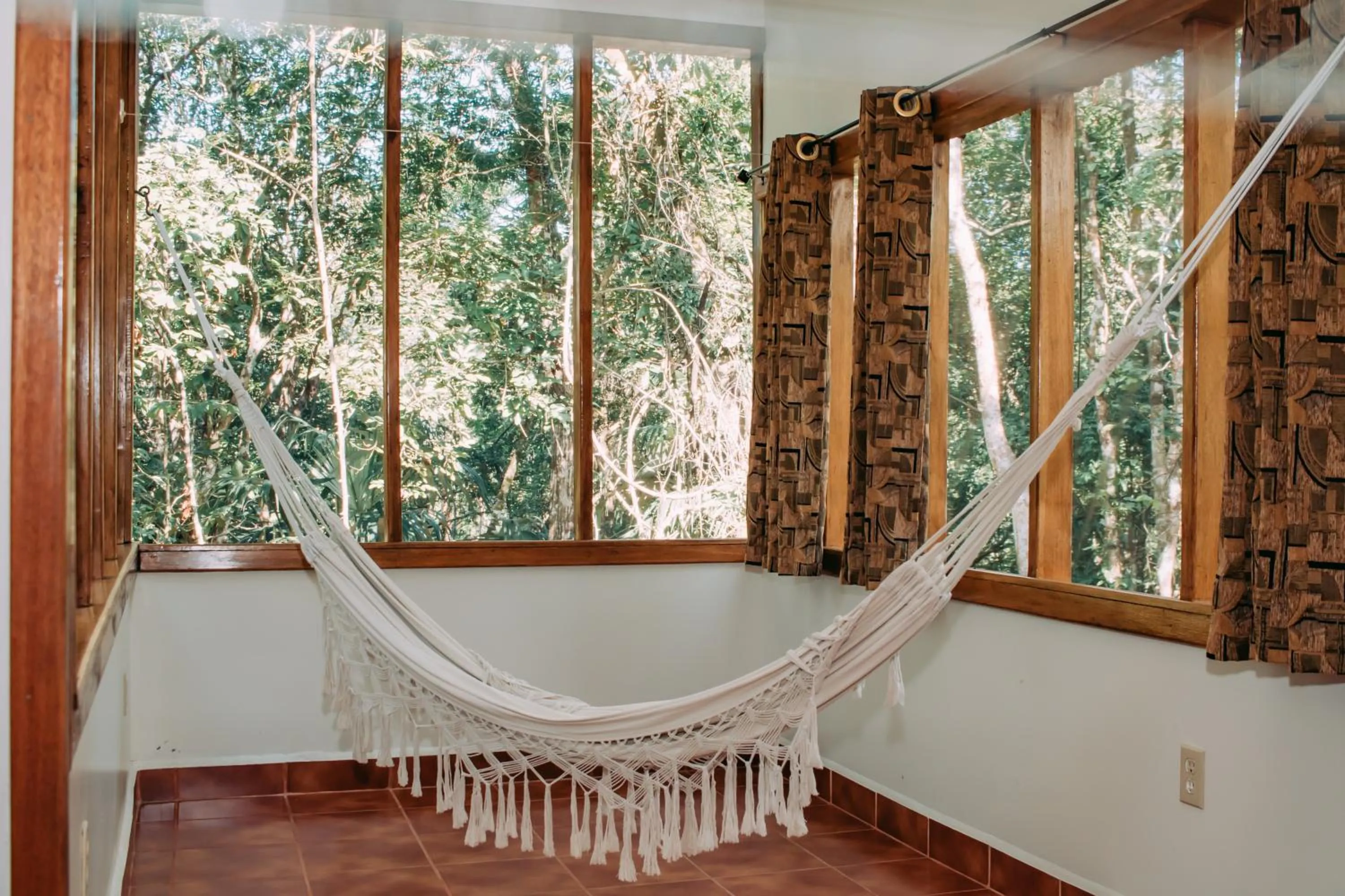 Patio in Mariposa Jungle Lodge
