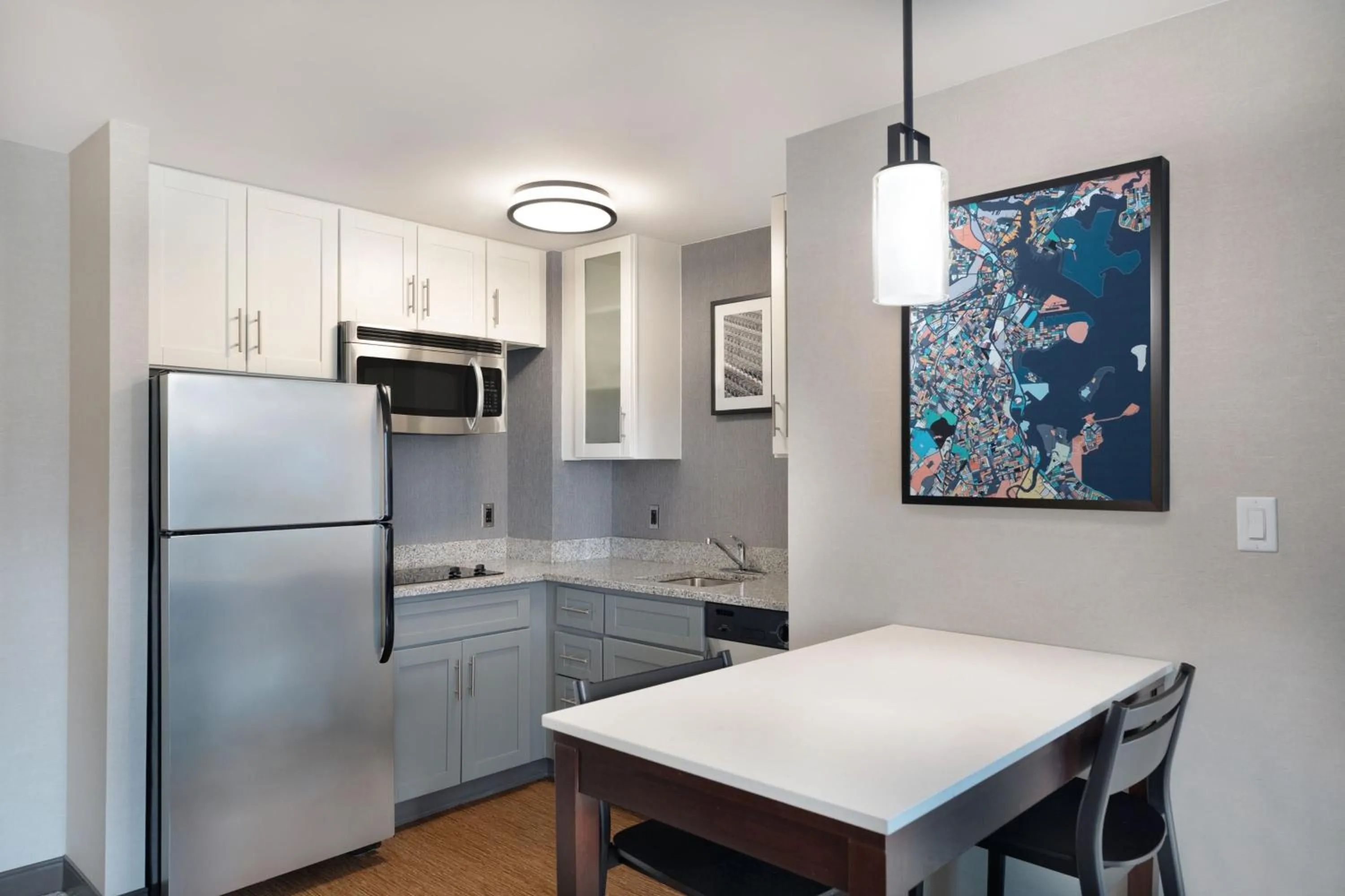 Kitchen or kitchenette in Residence Inn by Marriott Boston Back Bay/Fenway