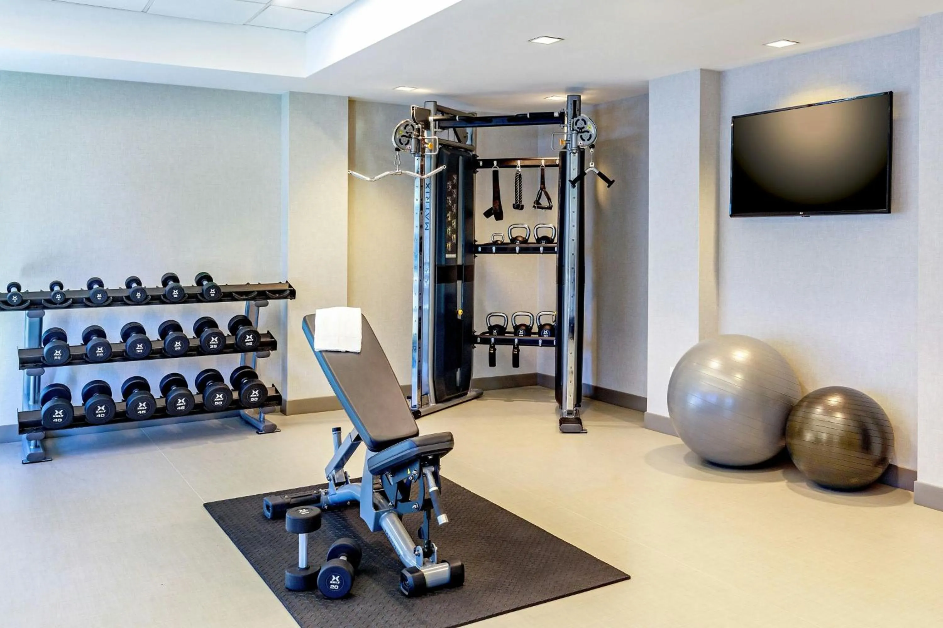 Fitness centre/facilities in Residence Inn by Marriott Boston Back Bay/Fenway
