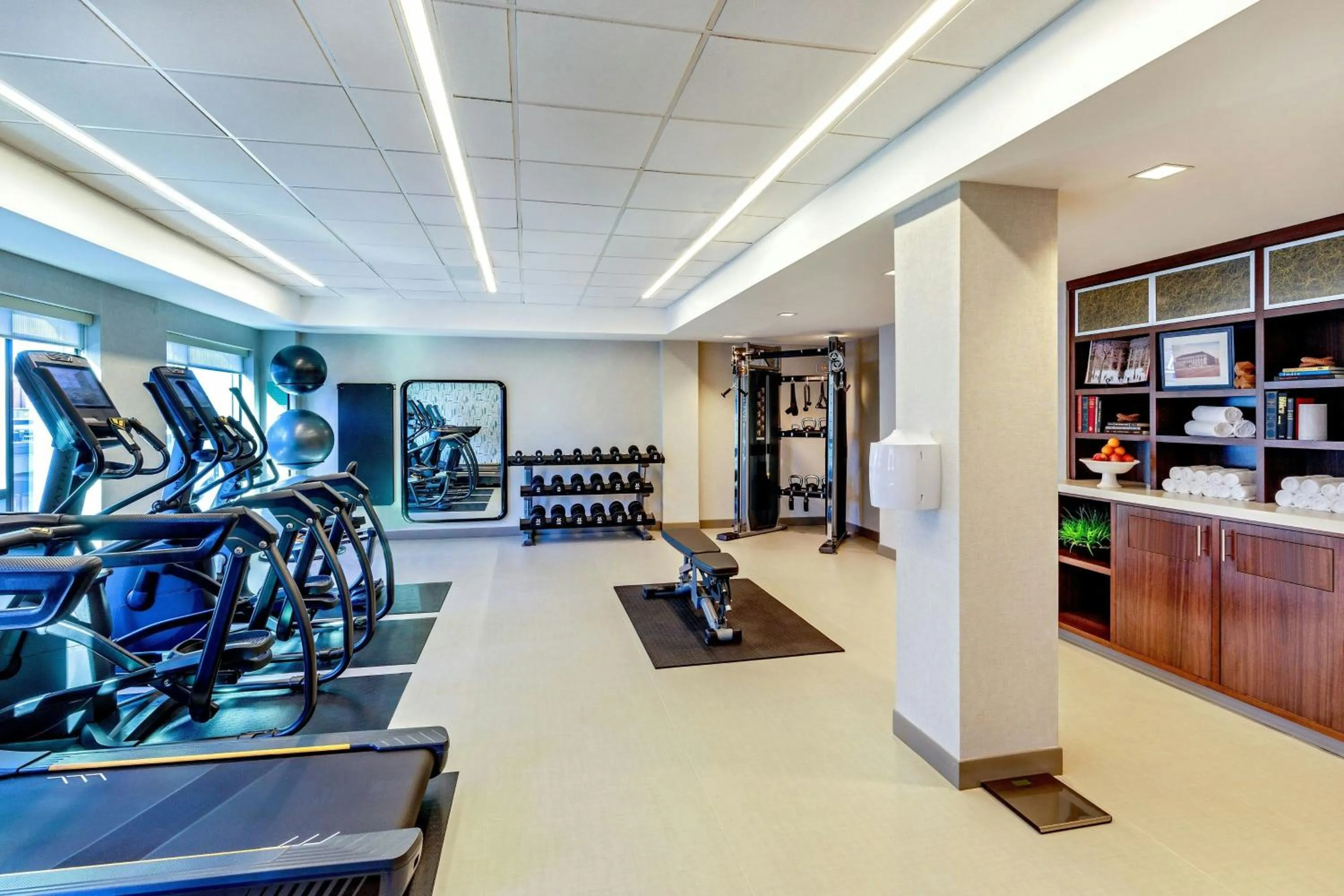Fitness centre/facilities in Residence Inn by Marriott Boston Back Bay/Fenway