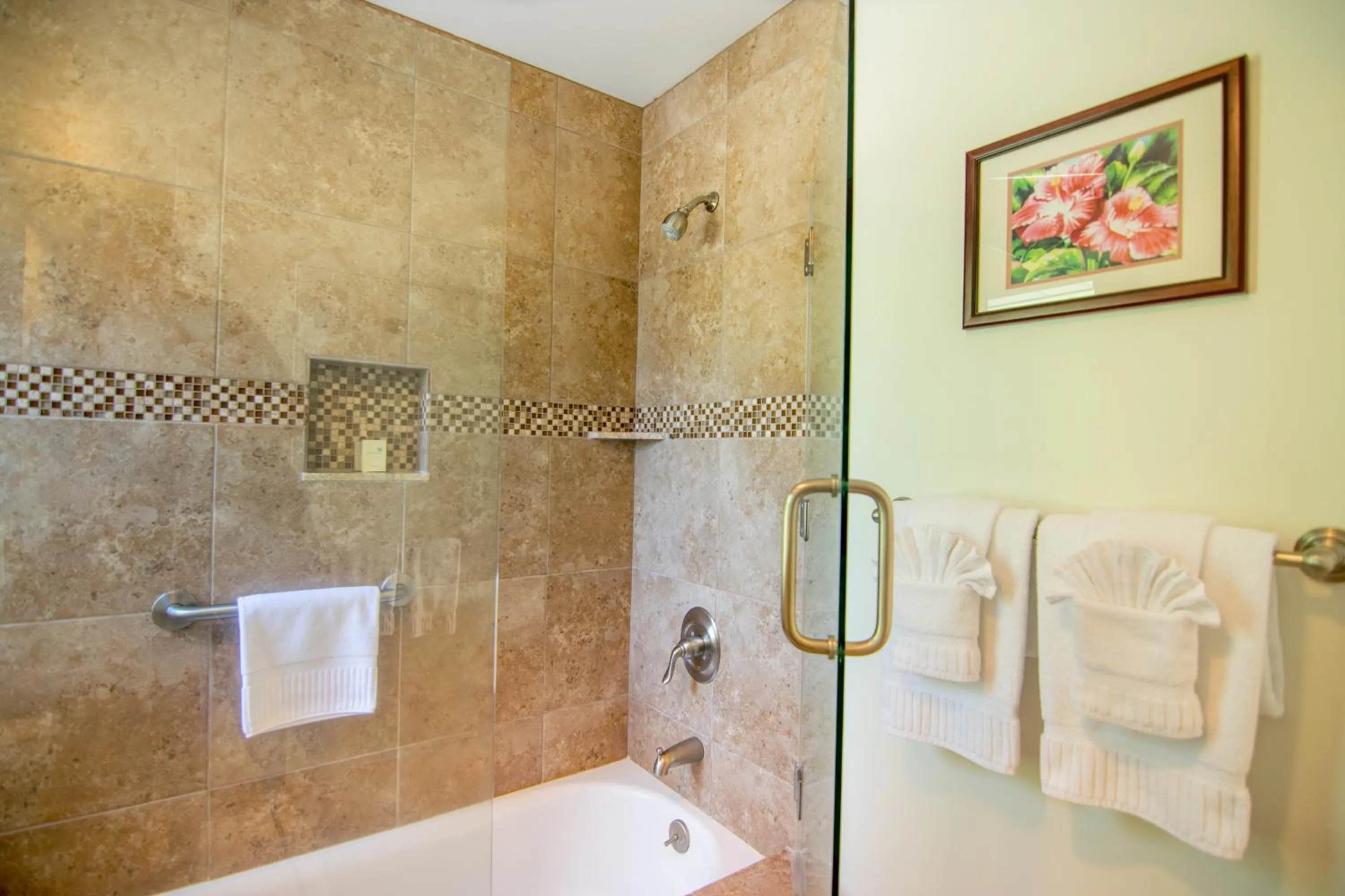 Shower in Kapalua Villas Maui