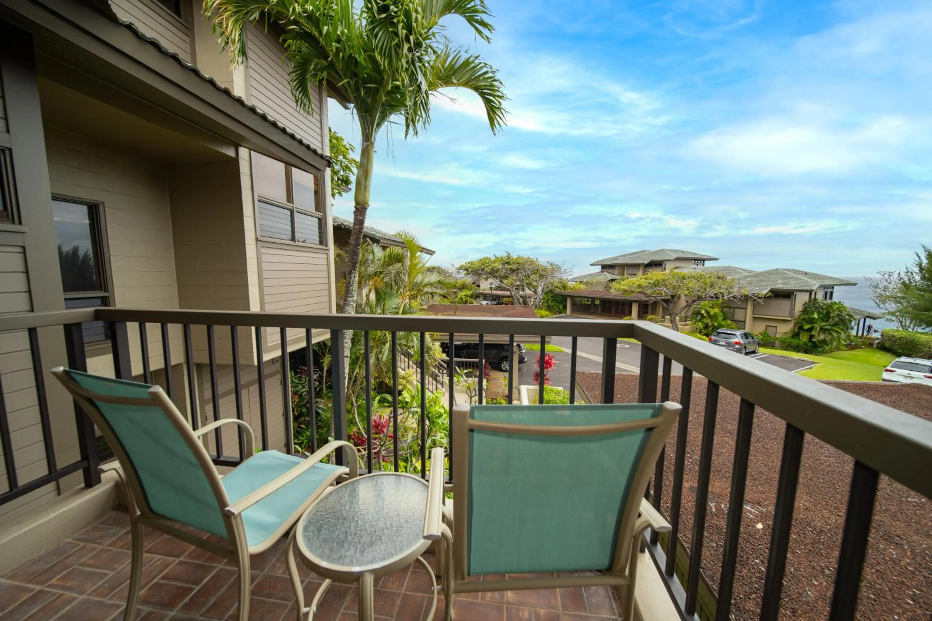 Patio in Kapalua Villas Maui