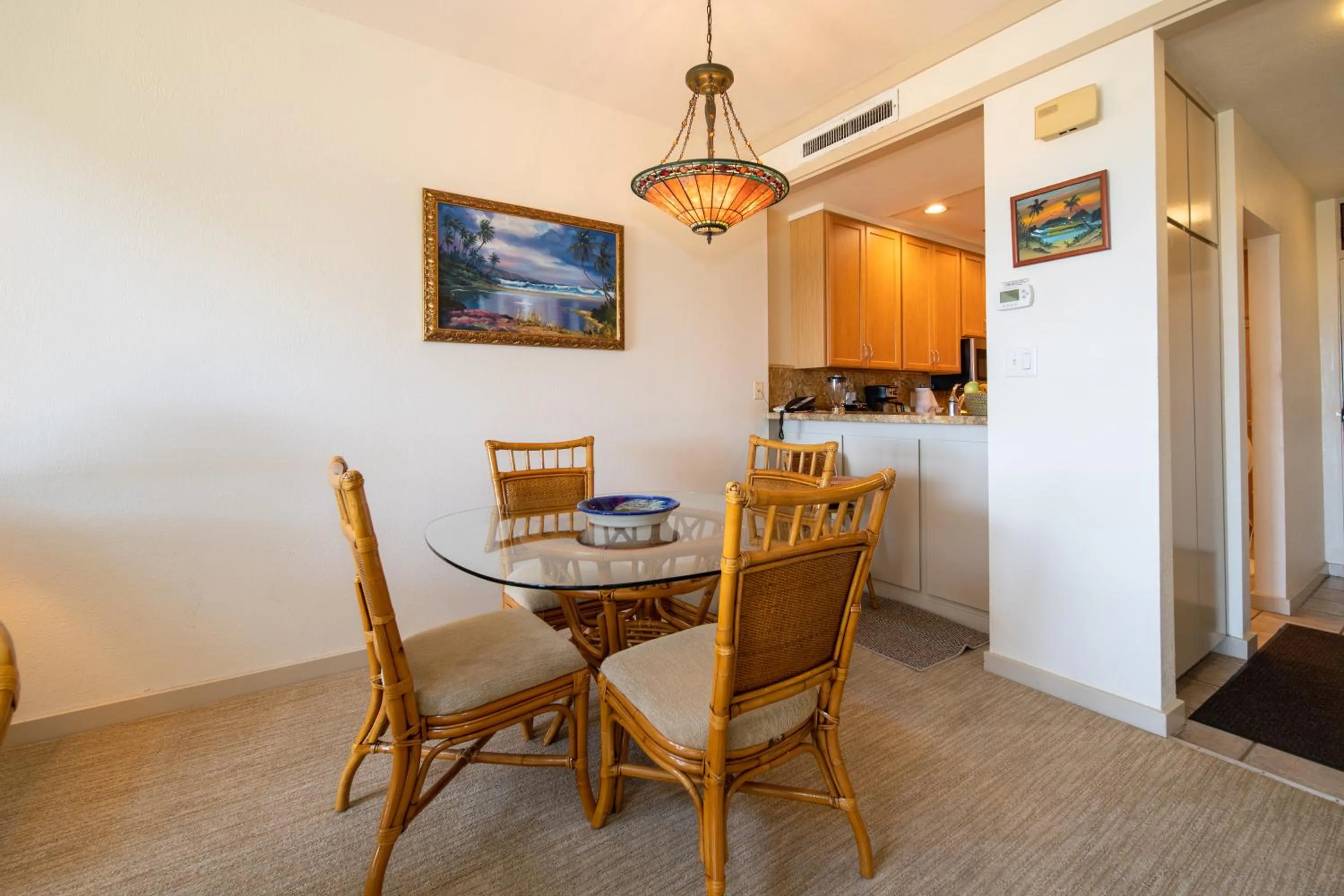 Dining area in Kapalua Villas Maui